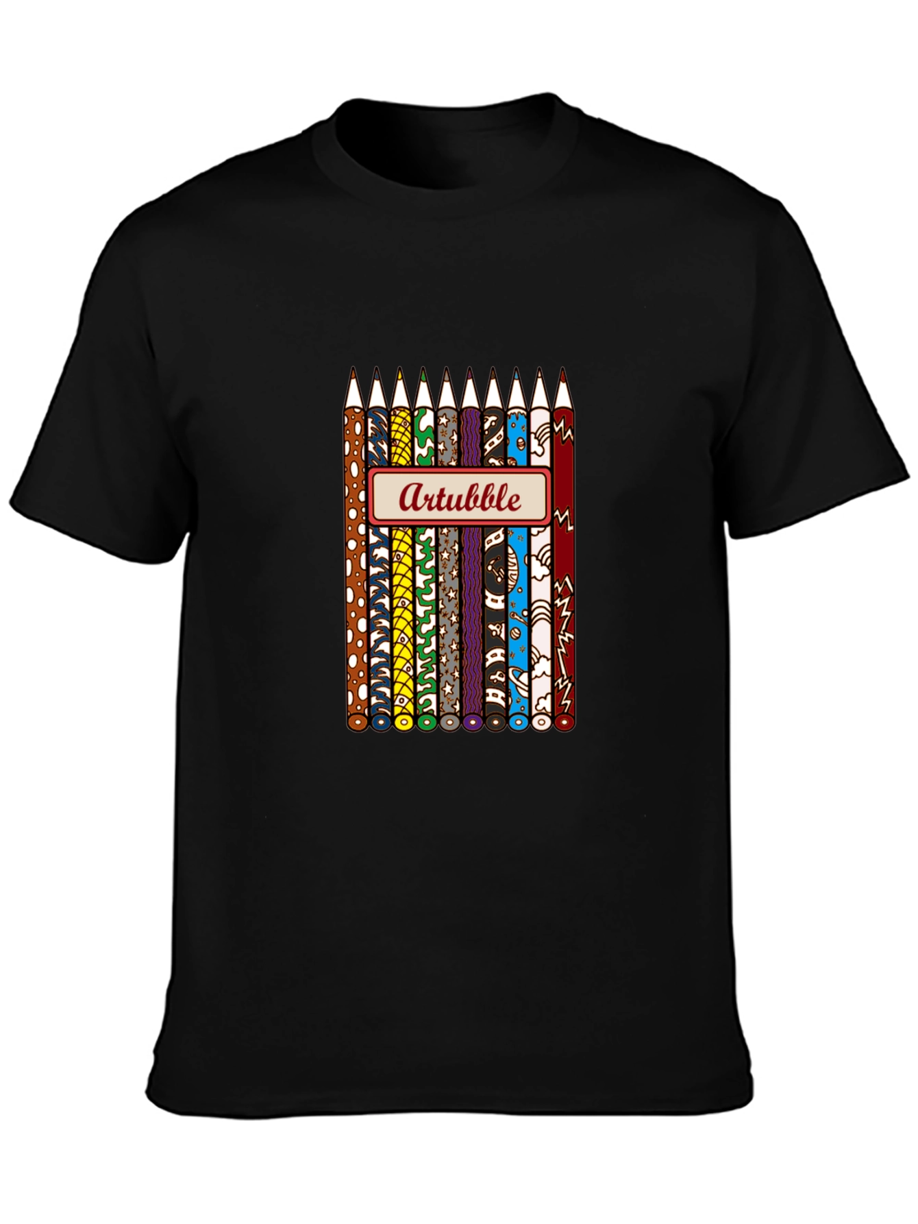 Artbubble Pencil Graphic T-Shirt