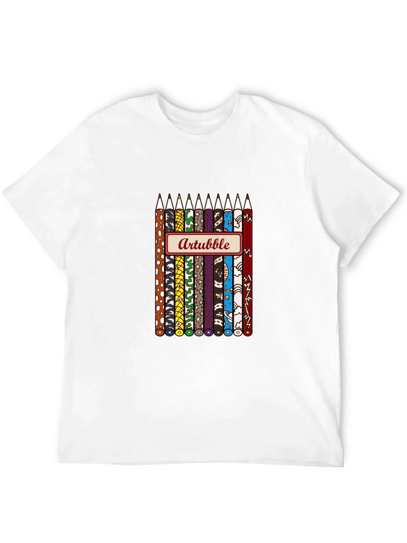 Artbubble Pencil Graphic T-Shirt