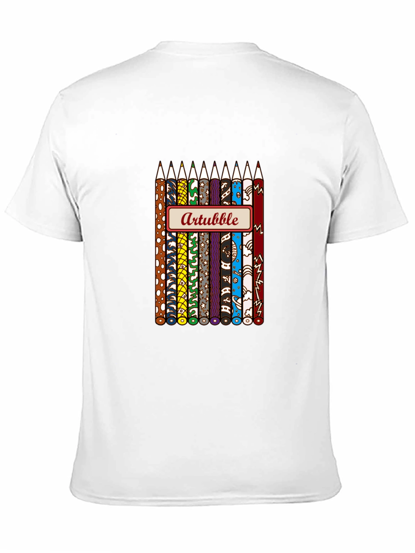 Artbubble Pencil Graphic T-Shirt