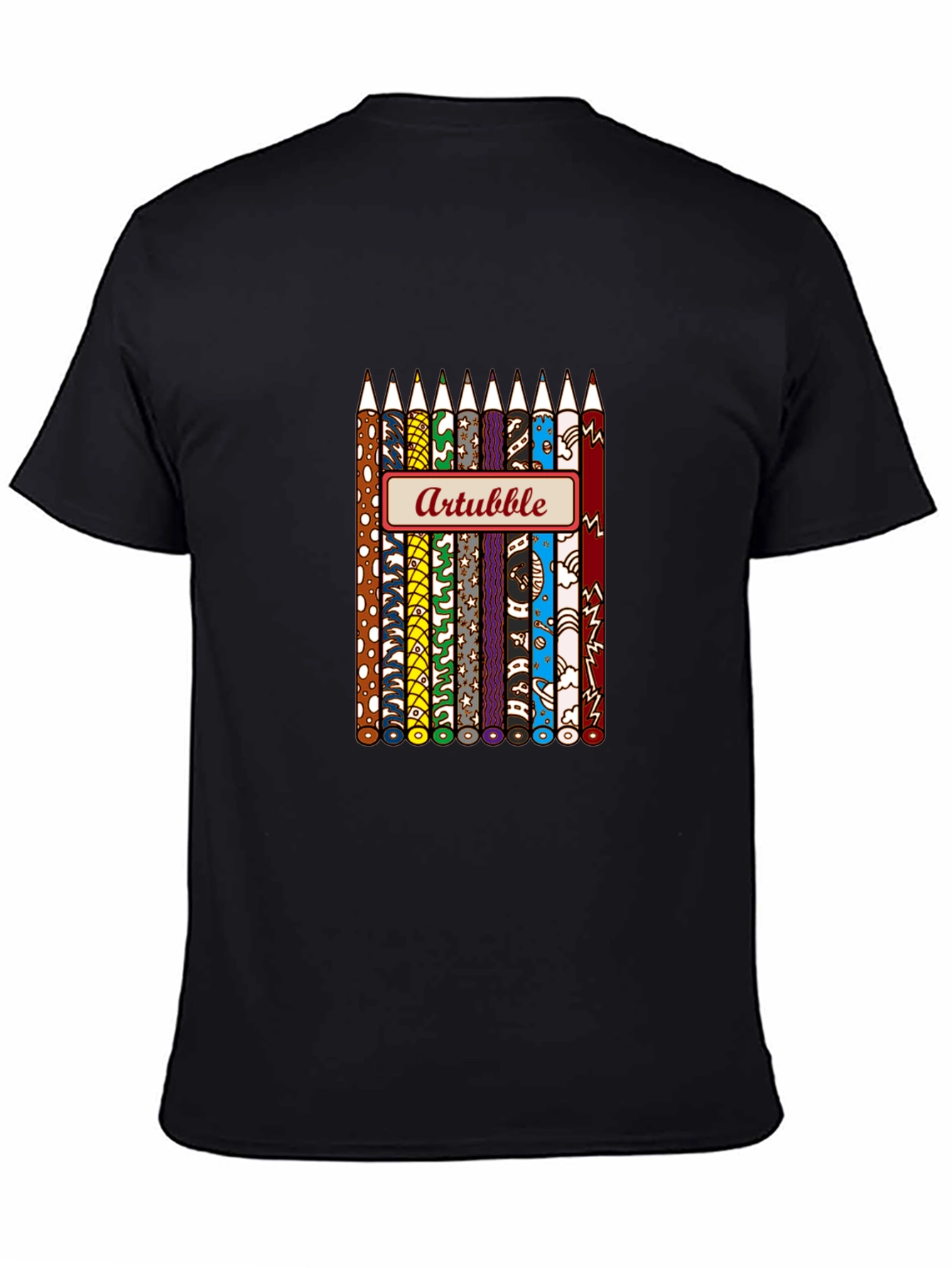 Artbubble Pencil Graphic T-Shirt