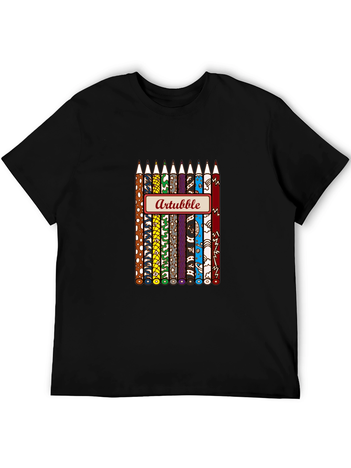 Artbubble Pencil Graphic T-Shirt