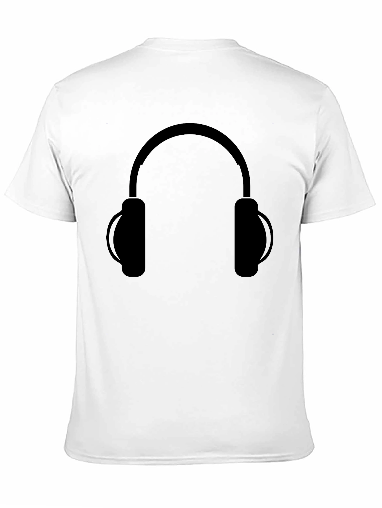 Headphone Graphic T-Shirt - Music Lover Tee