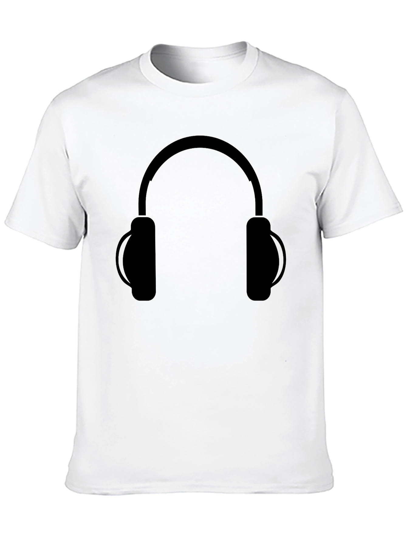 Headphone Graphic T-Shirt - Music Lover Tee