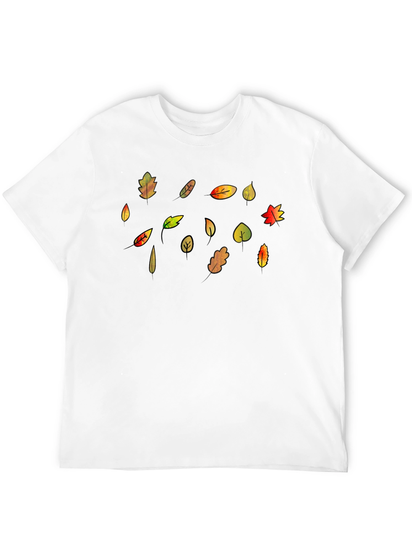 Fall Leaves T-Shirt - Autumn Design