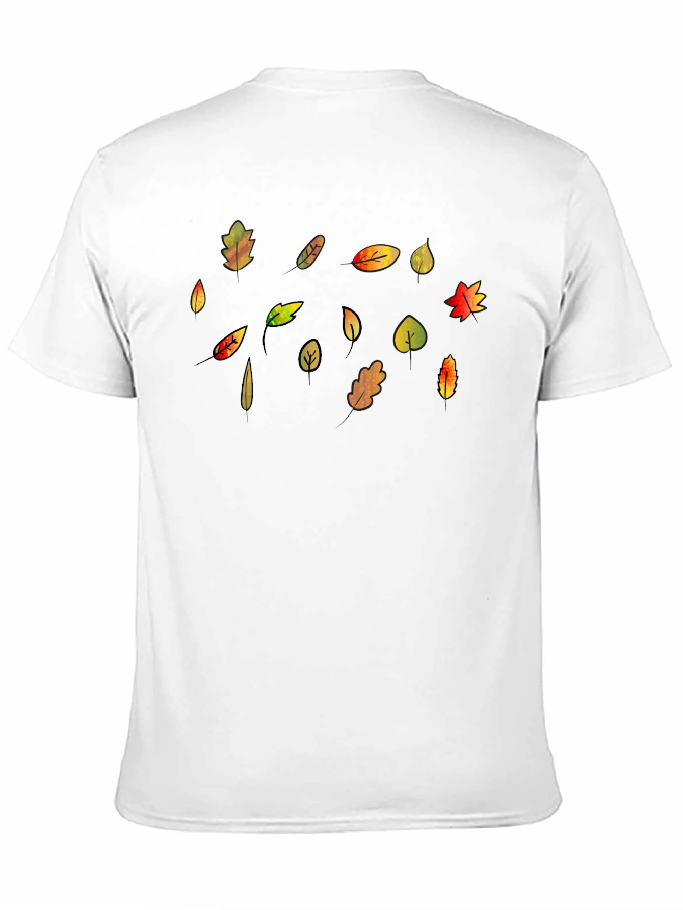 Fall Leaves T-Shirt - Autumn Design
