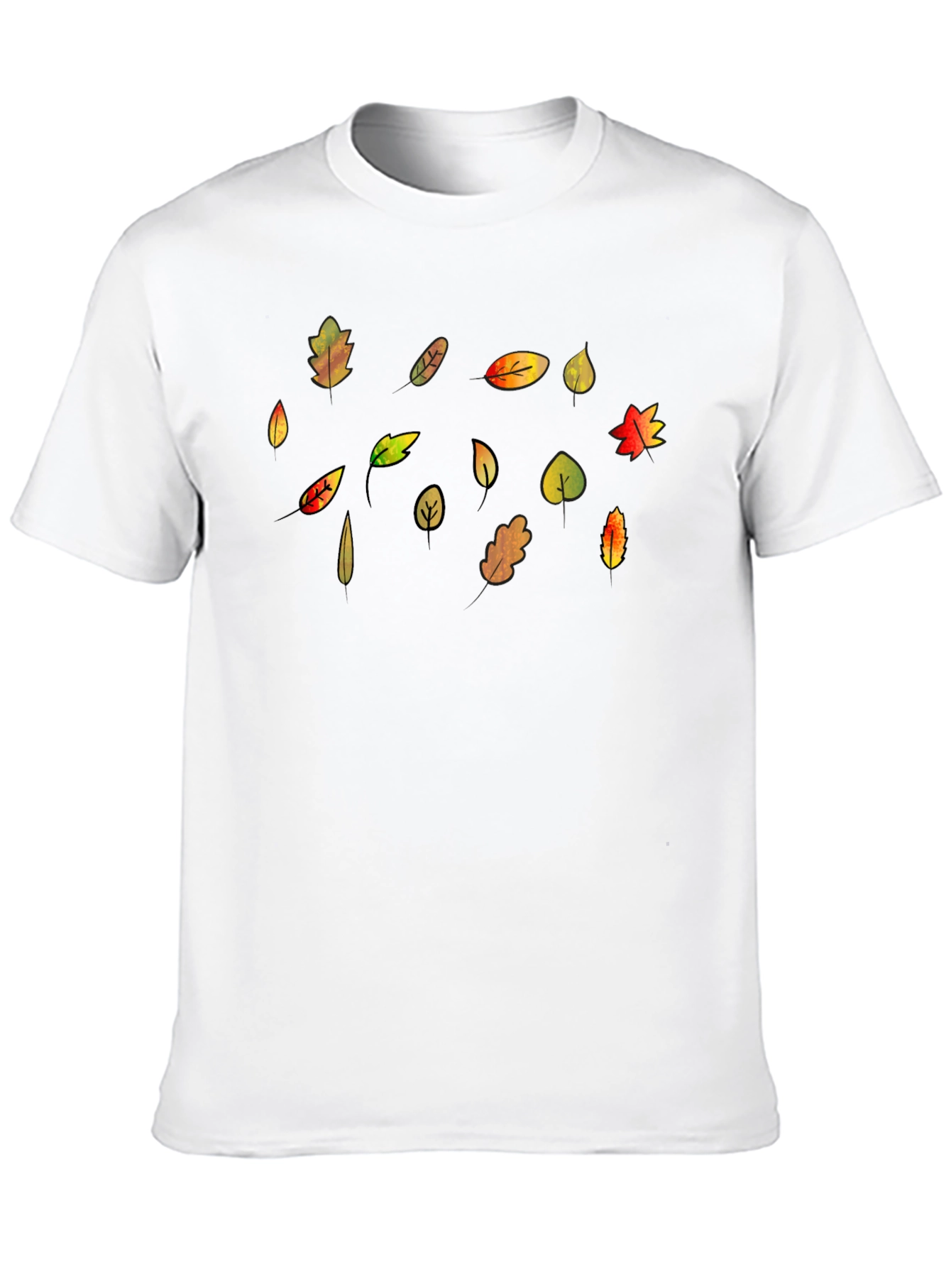 Fall Leaves T-Shirt - Autumn Design