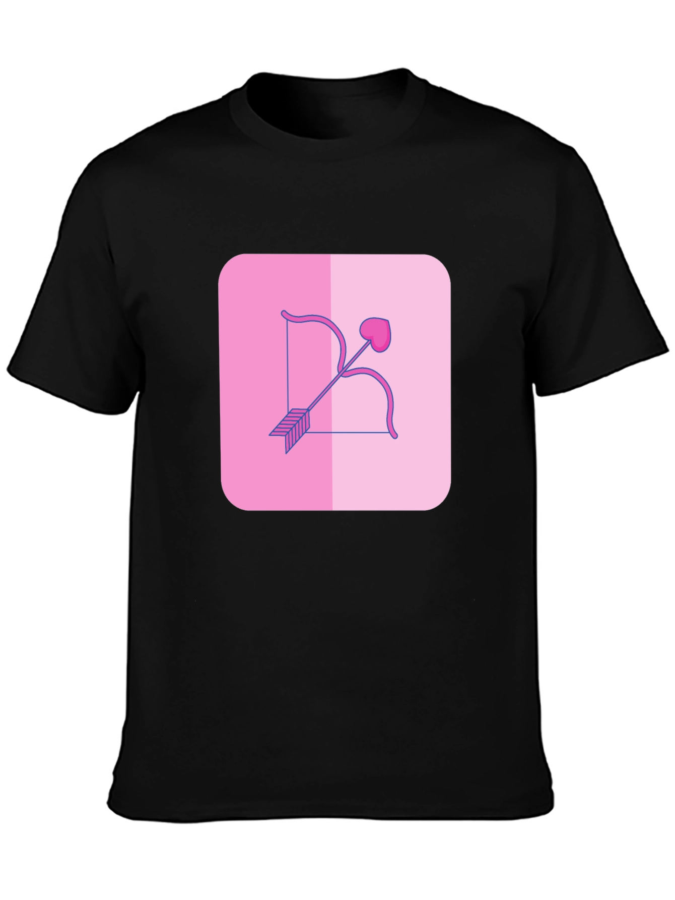 Cupids Arrow Graphic Tee - Black