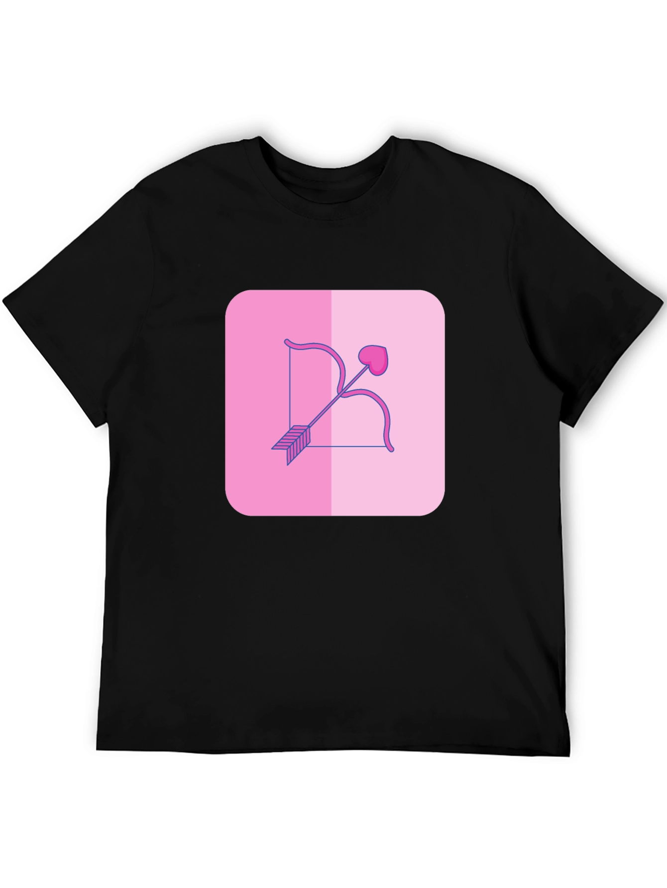 Cupids Arrow Graphic Tee - Black