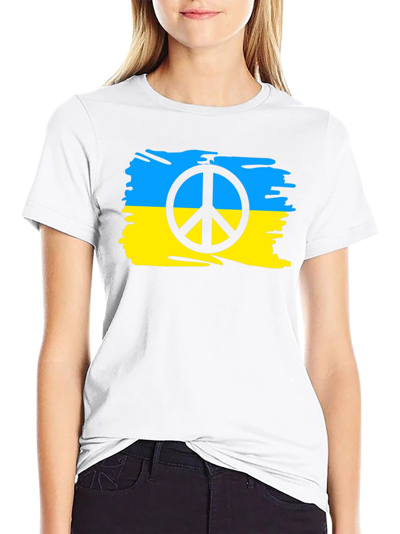 Ukraine Peace Flag T-Shirt