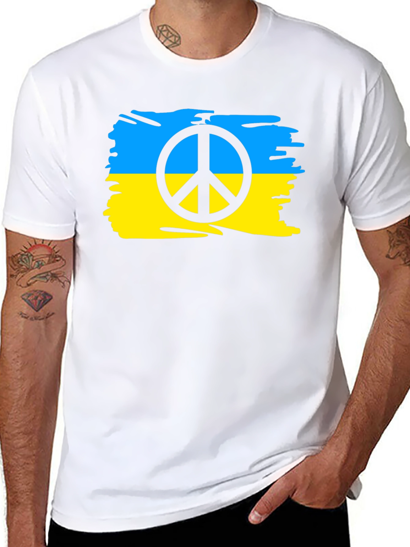 Ukraine Peace Flag T-Shirt