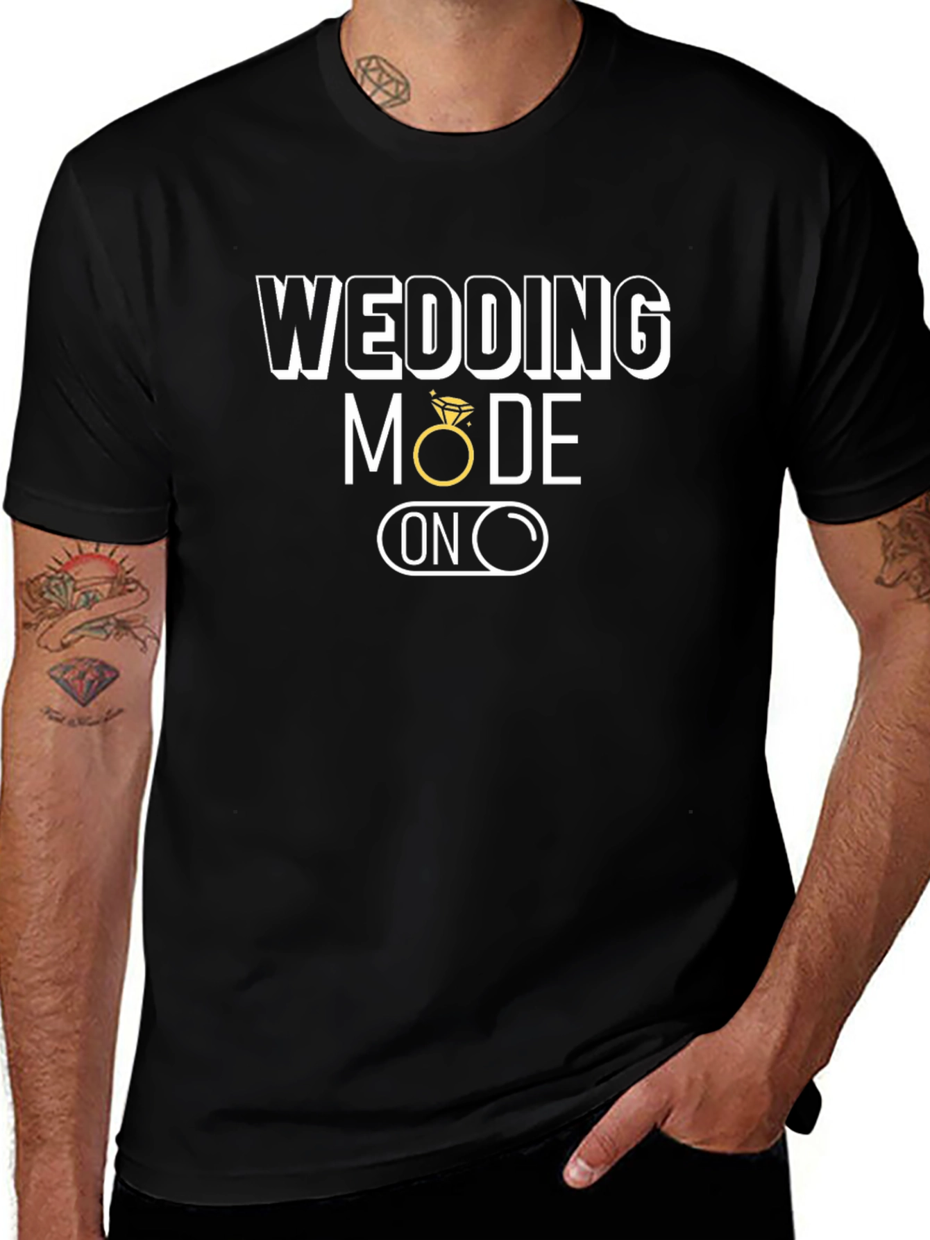 Wedding Mode ON T-Shirt - Groom to Be!