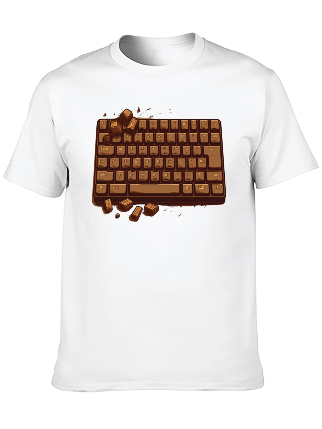 Chocolate Keyboard T-Shirt