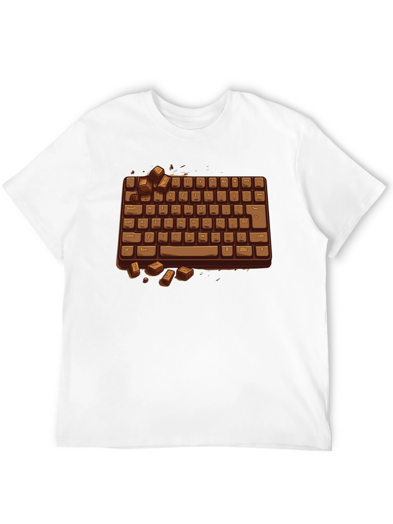 Chocolate Keyboard T-Shirt