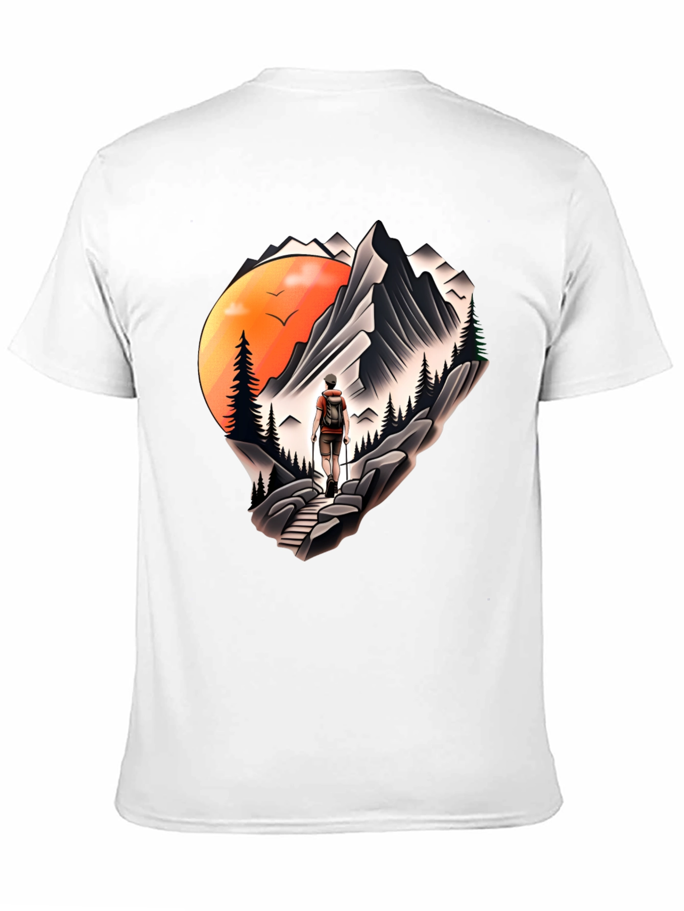 Mountain Adventure Graphic Tee - Hikers Dream