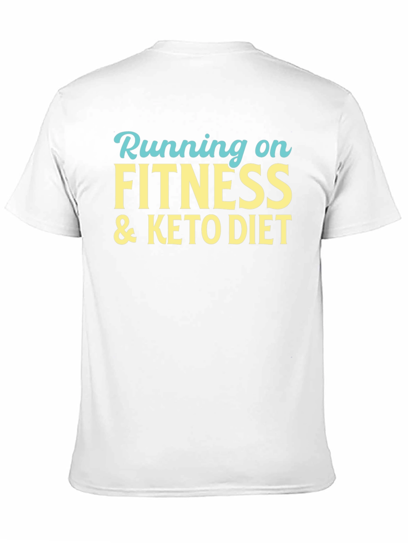 Fitness & Keto Diet Black T-Shirt