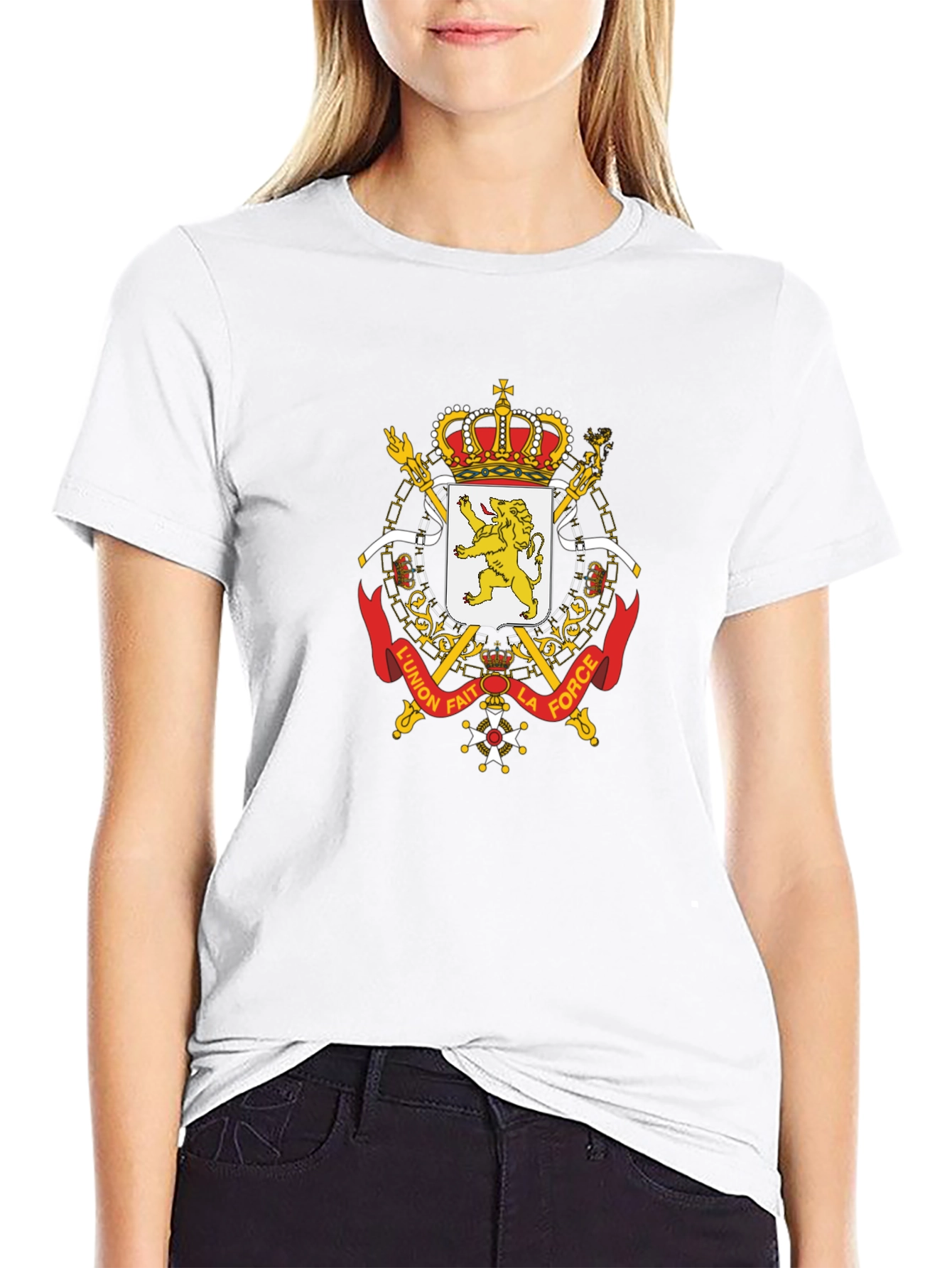 Belgium Coat of Arms Graphic T-Shirt