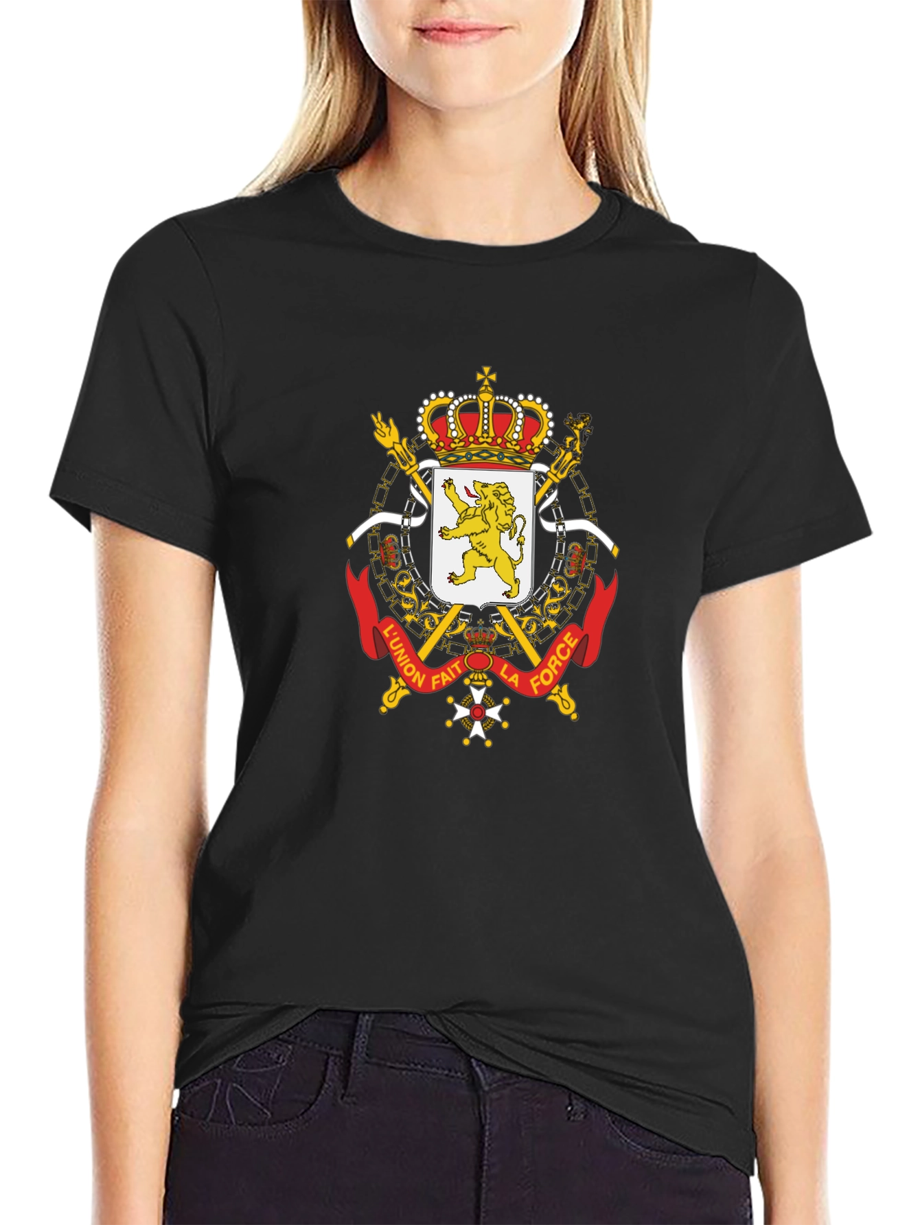 Belgium Coat of Arms Graphic T-Shirt
