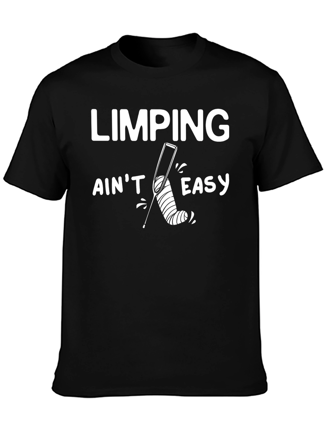Limping Aint Easy Graphic Tee