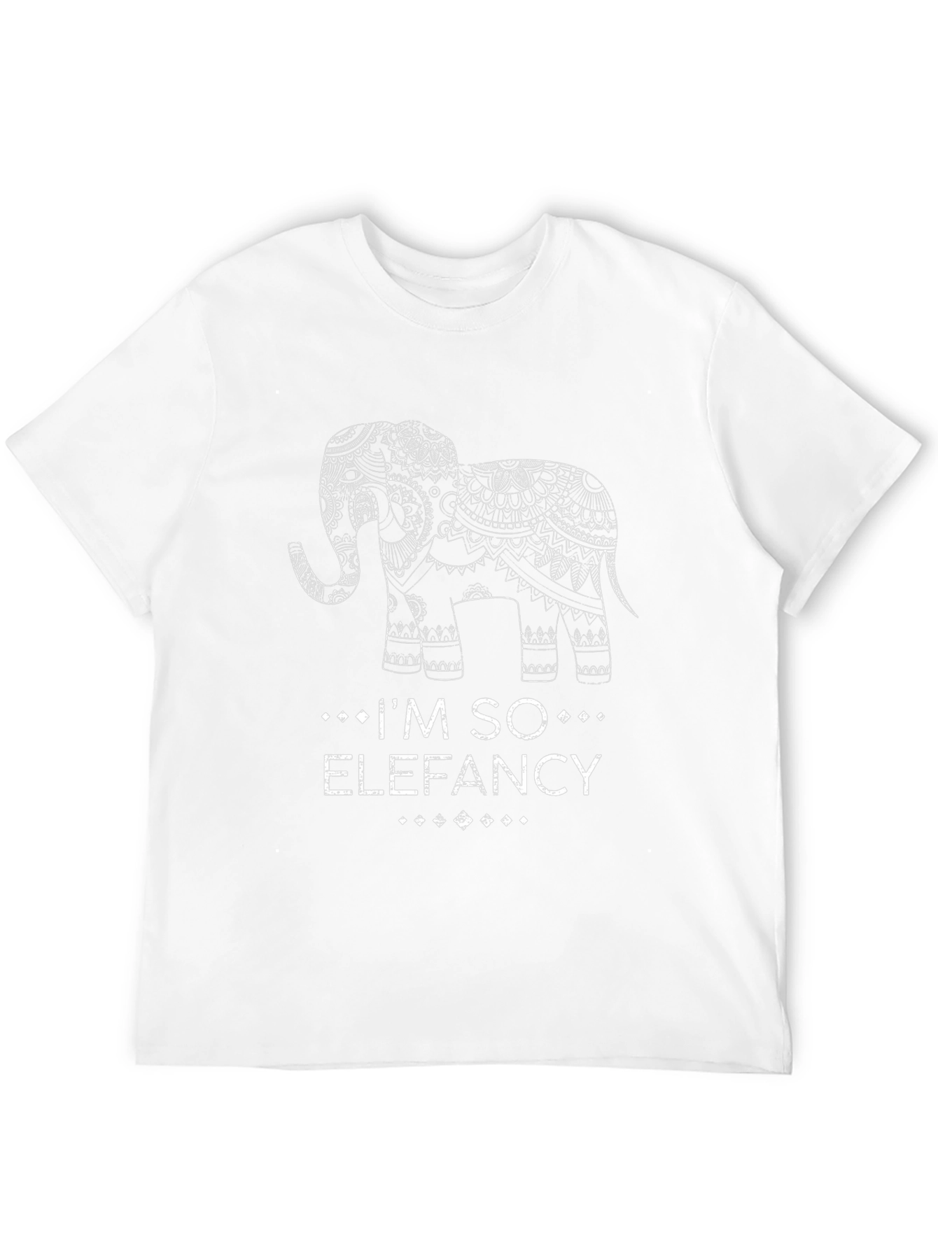 Elephant Mandala T-Shirt - Im So Elefancy Tee
