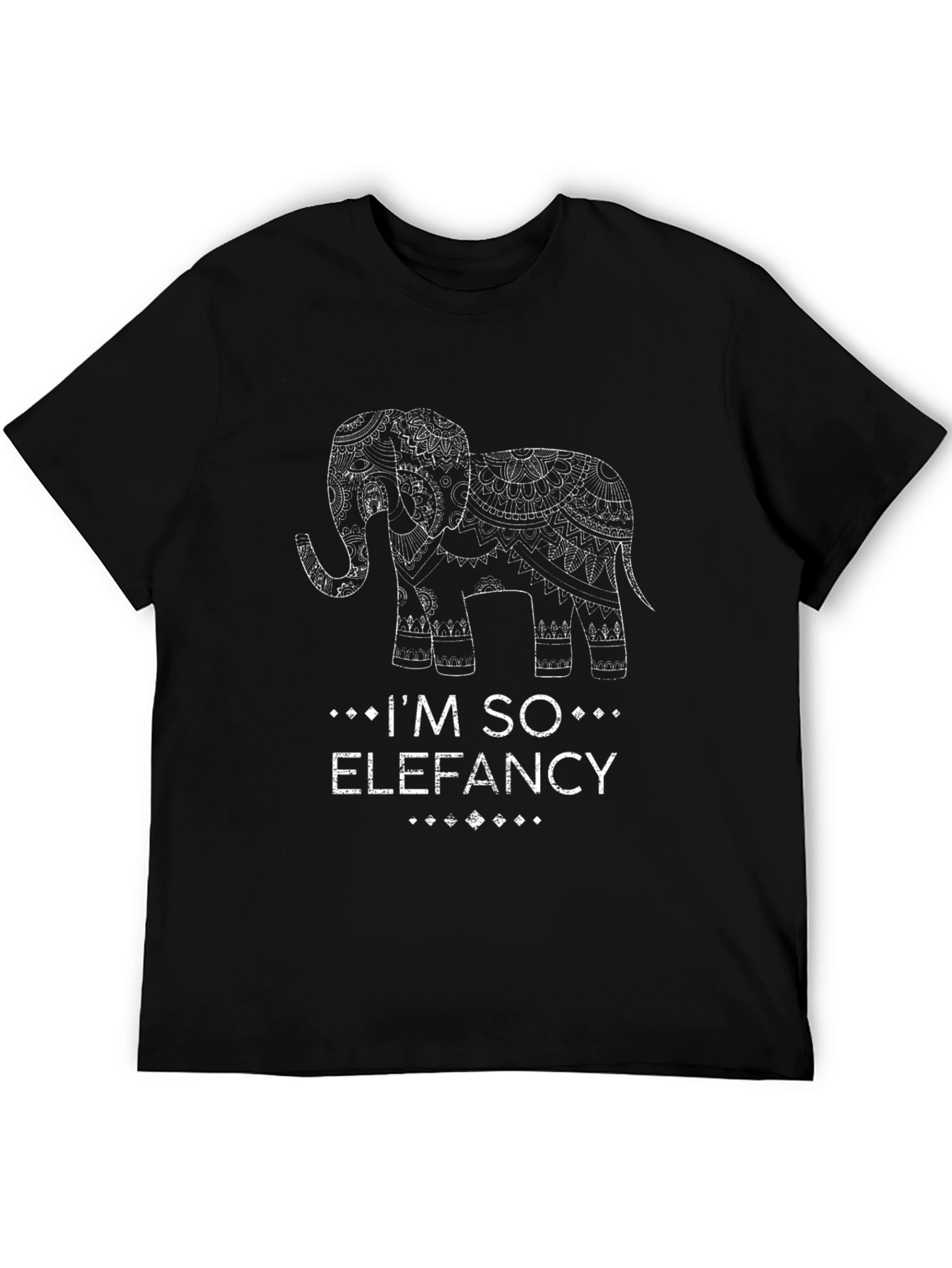 Elephant Mandala T-Shirt - Im So Elefancy Tee