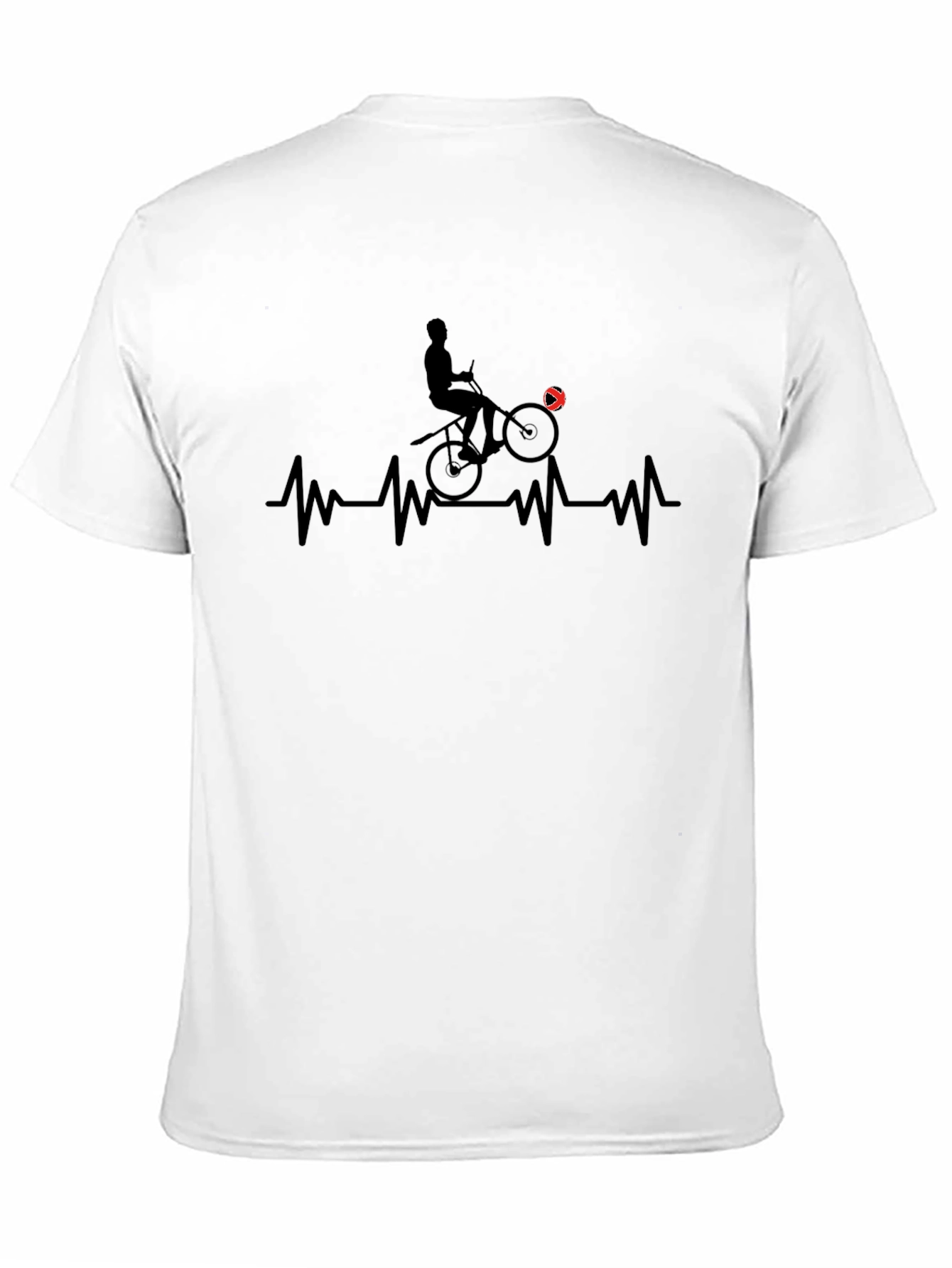 Heartbeat Biker T-Shirt - Ride with Passion!