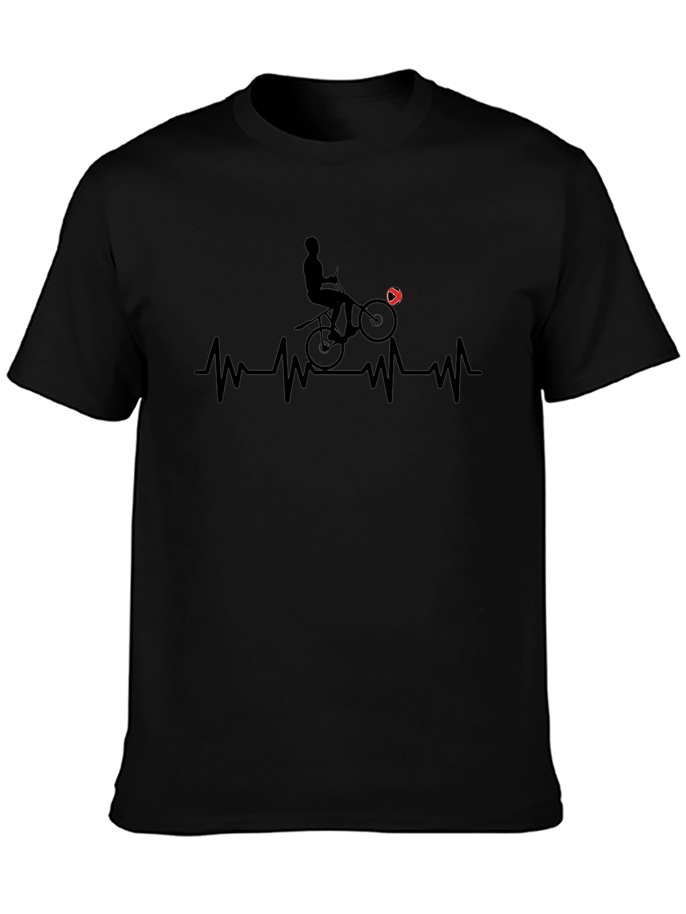 Heartbeat Biker T-Shirt - Ride with Passion!