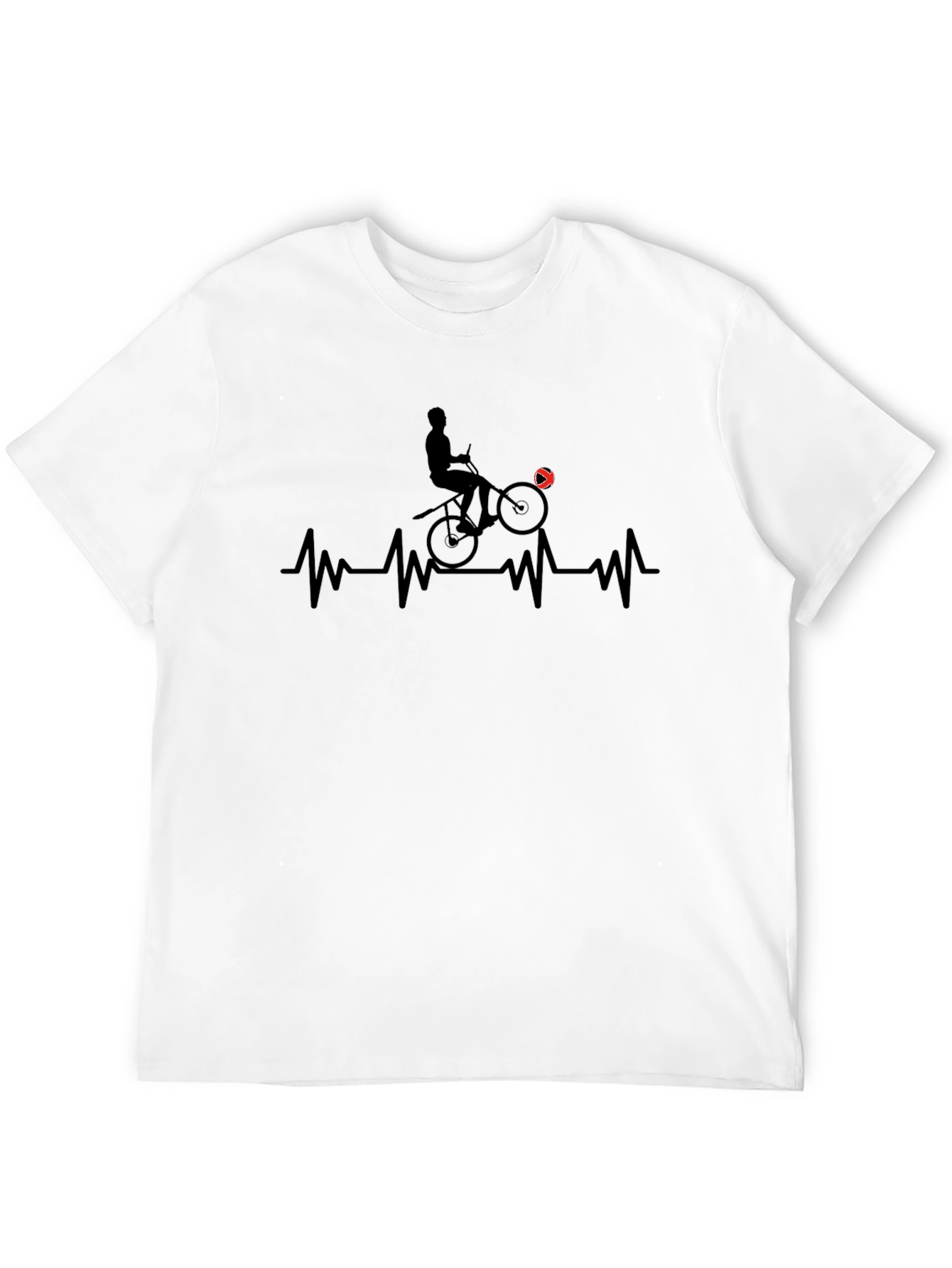 Heartbeat Biker T-Shirt - Ride with Passion!