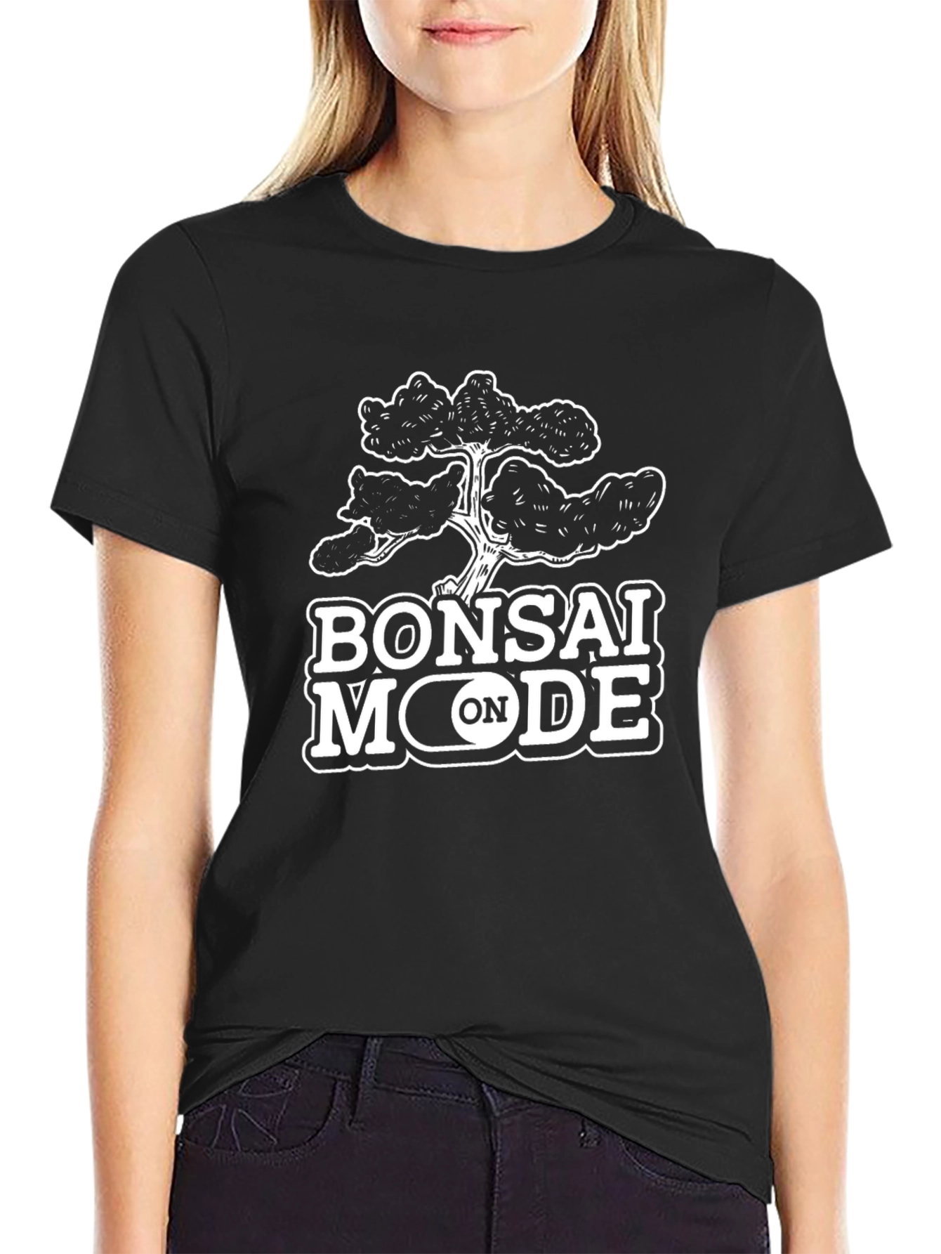 Bonsai Mode On T-Shirt - Unique Graphic Tee