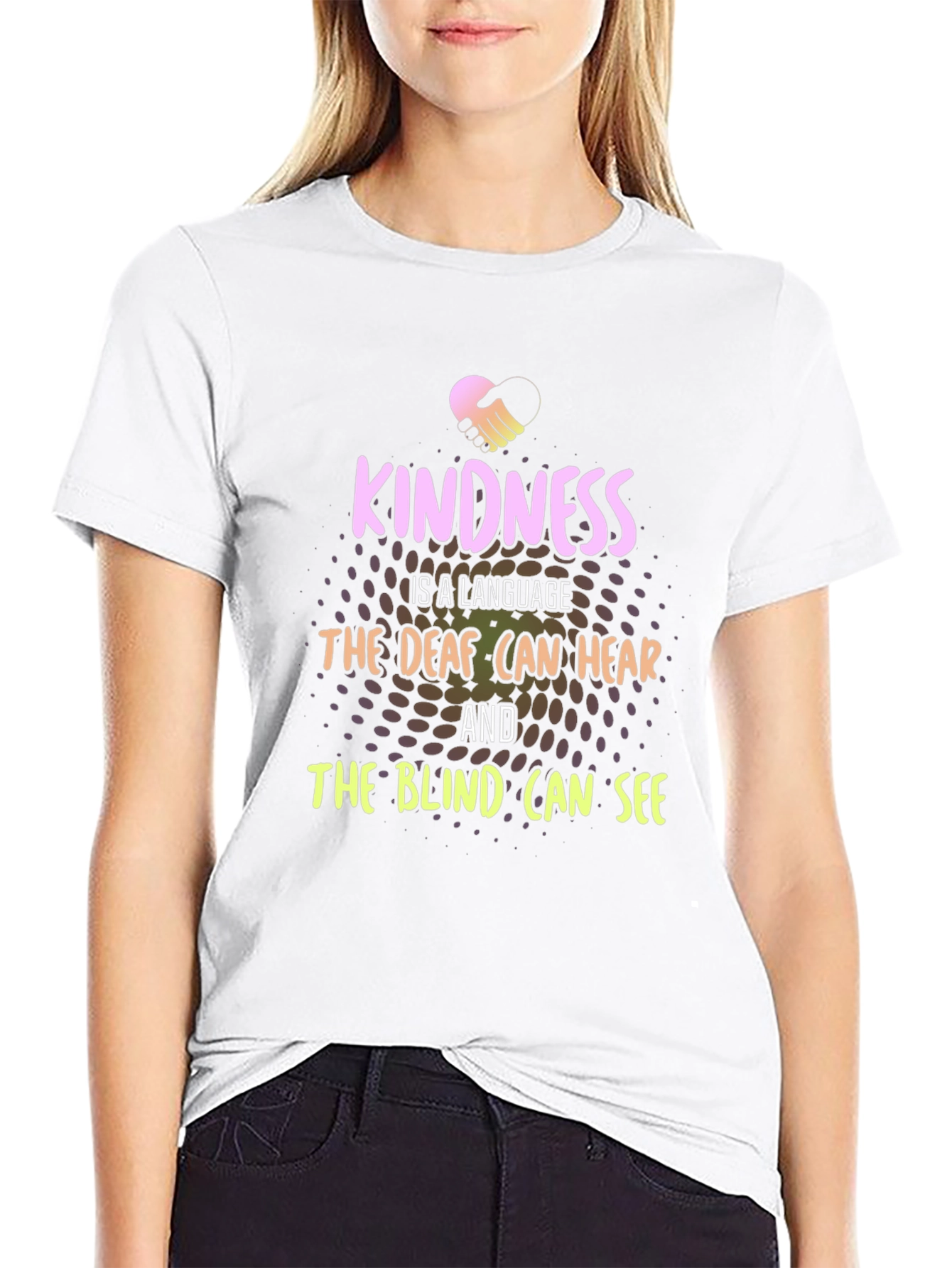 Kindness is a Language Graphic T-Shirt