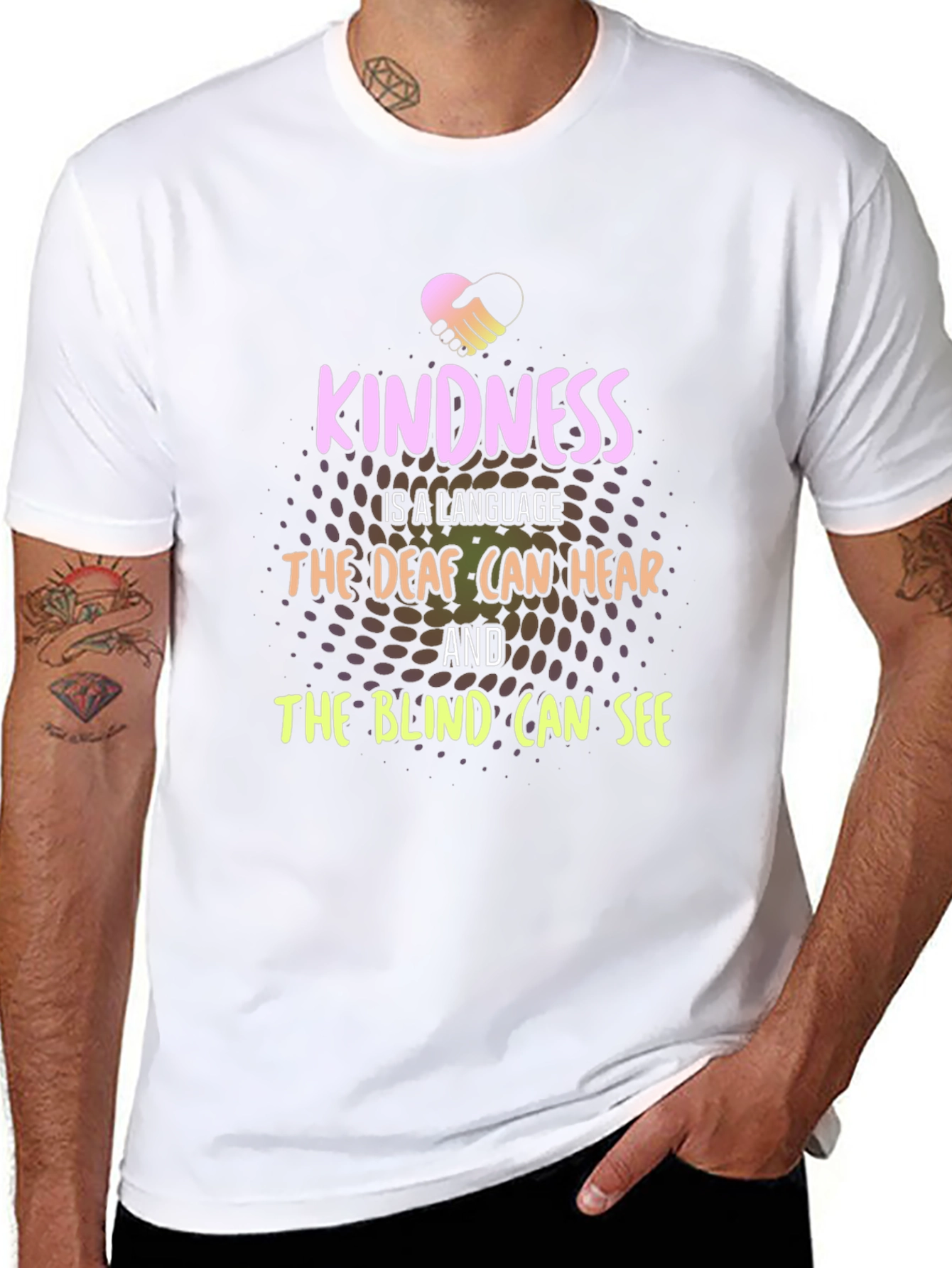 Kindness is a Language Graphic T-Shirt