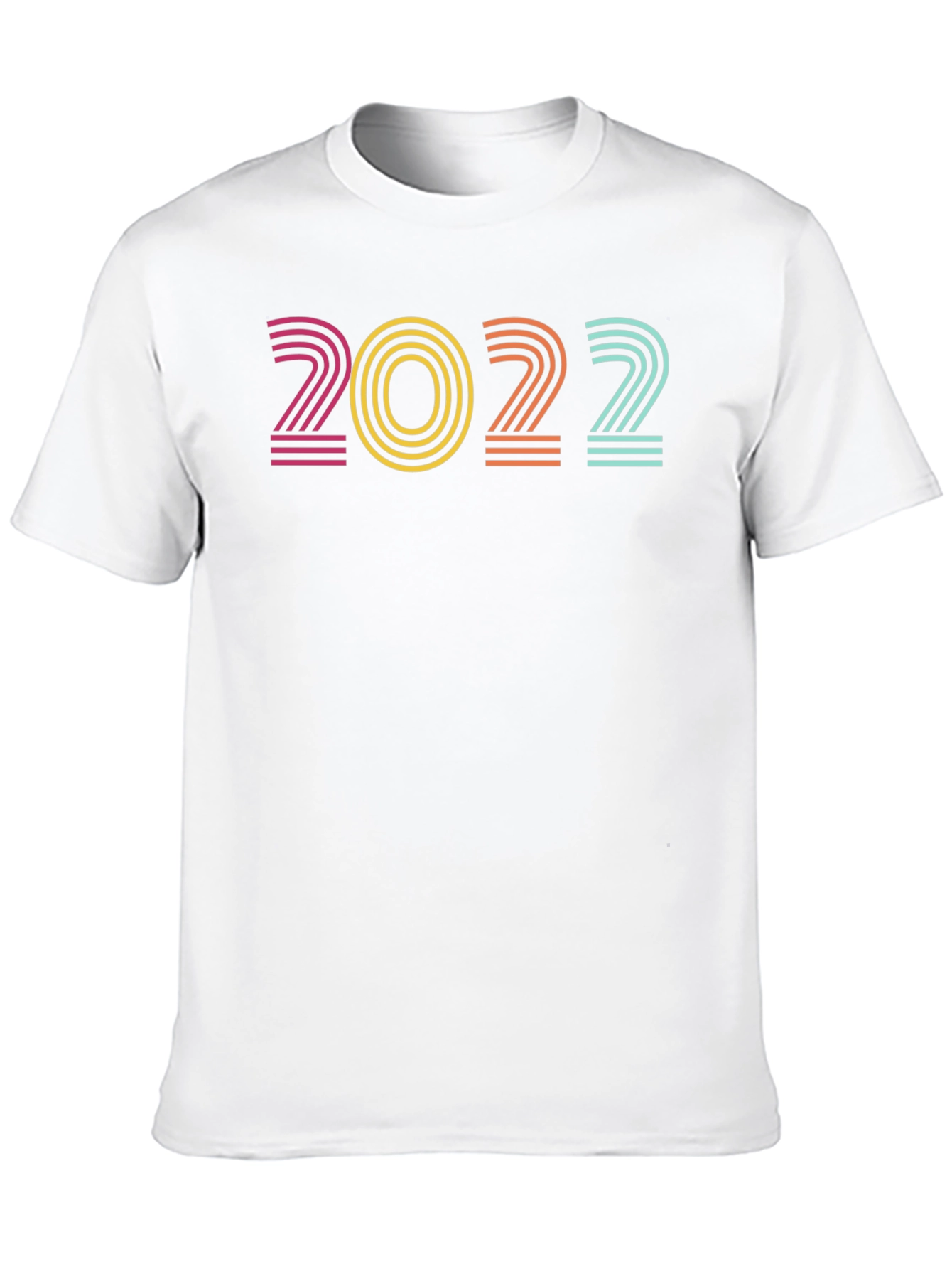 Retro 2022 Graphic Tee - Stylish Year Design