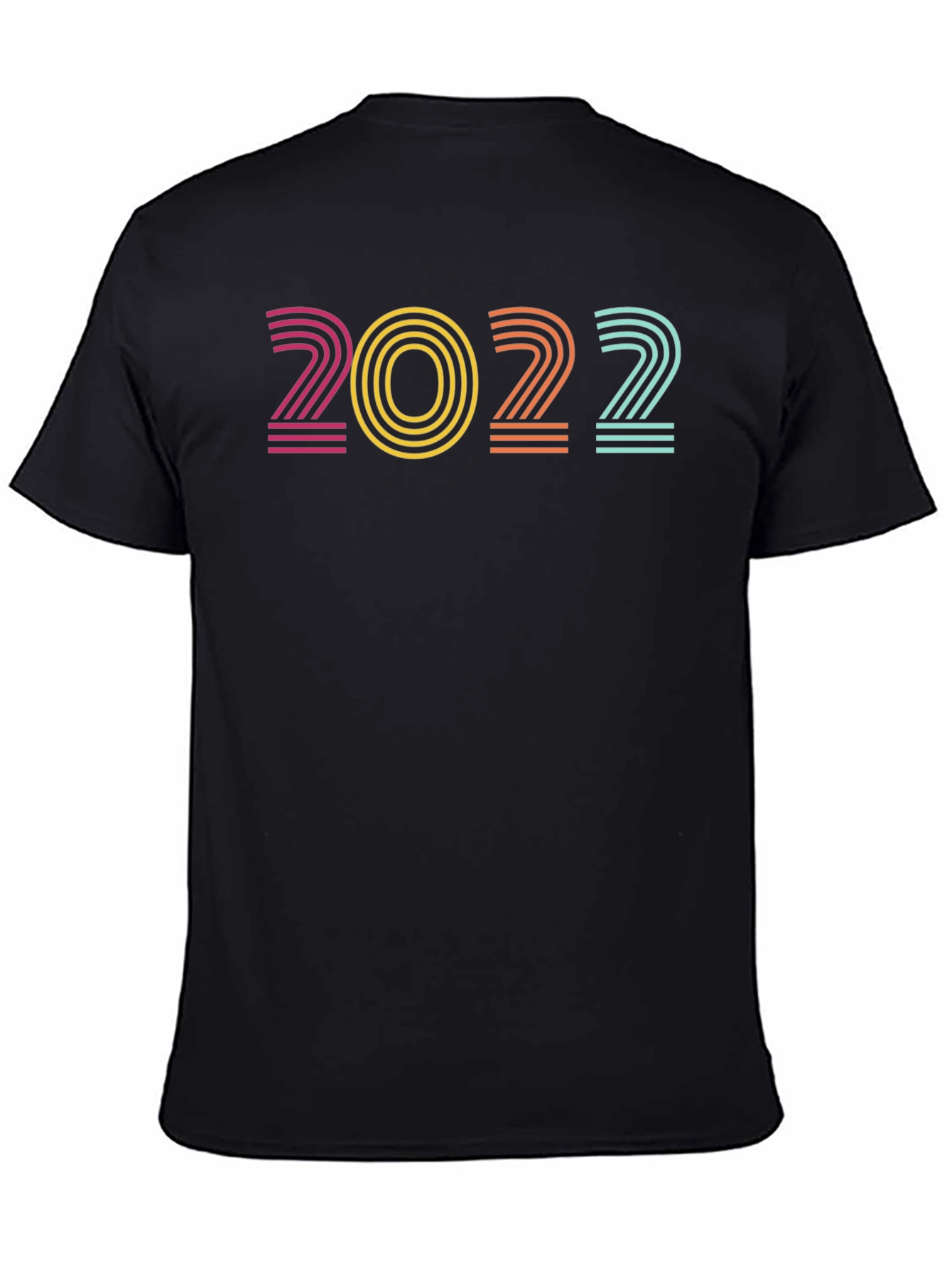 Retro 2022 Graphic Tee - Stylish Year Design