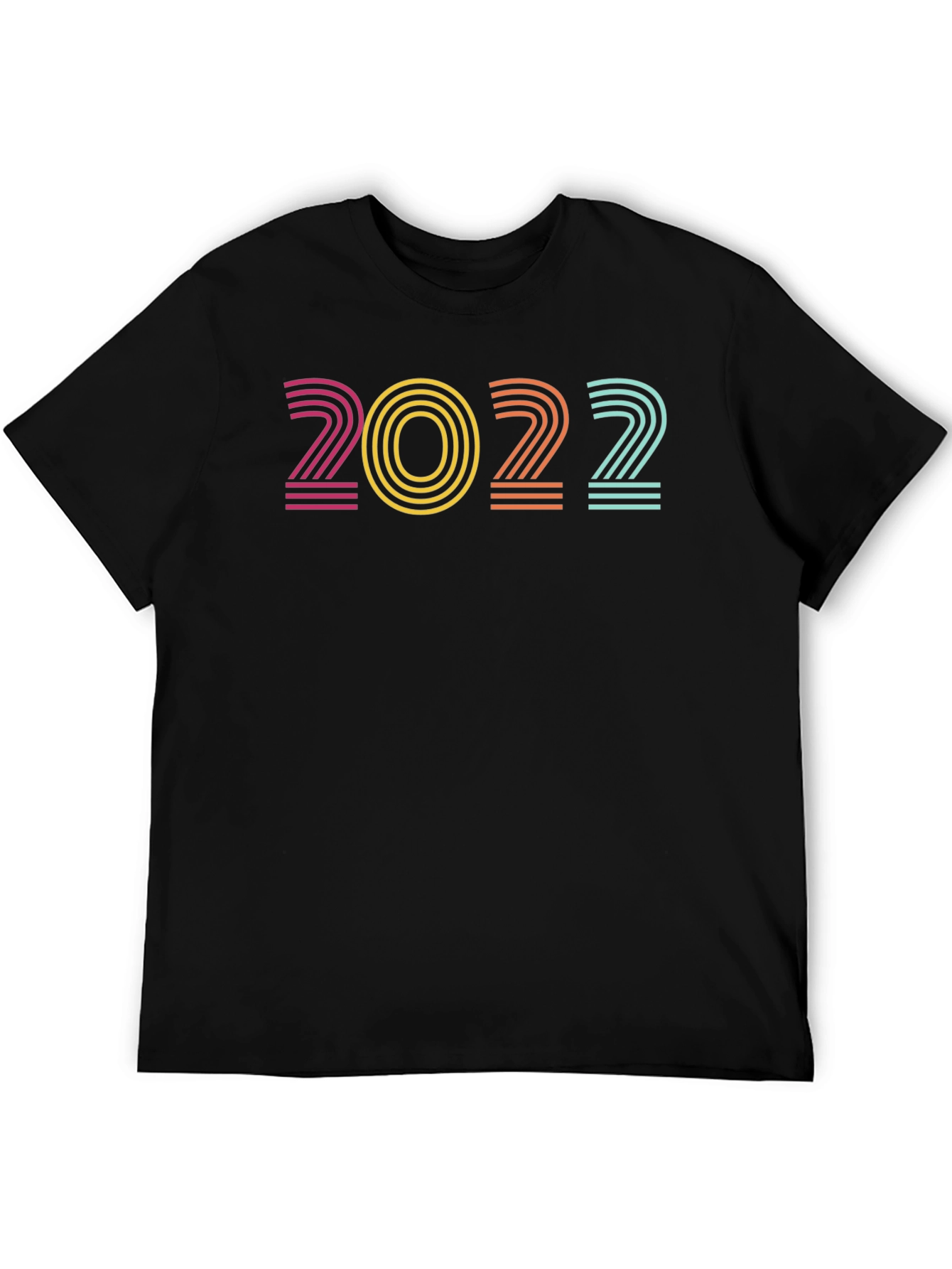 Retro 2022 Graphic Tee - Stylish Year Design