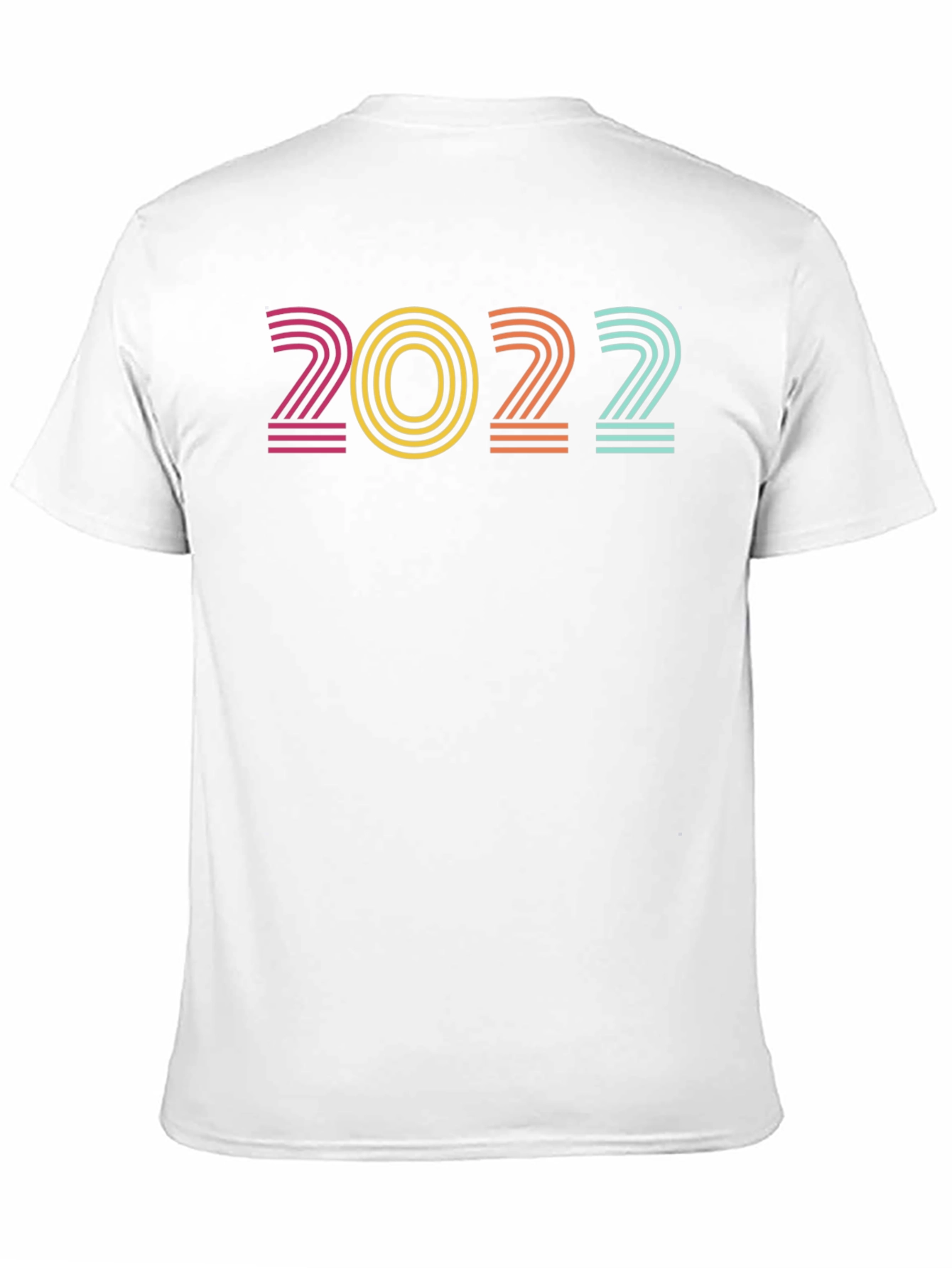 Retro 2022 Graphic Tee - Stylish Year Design