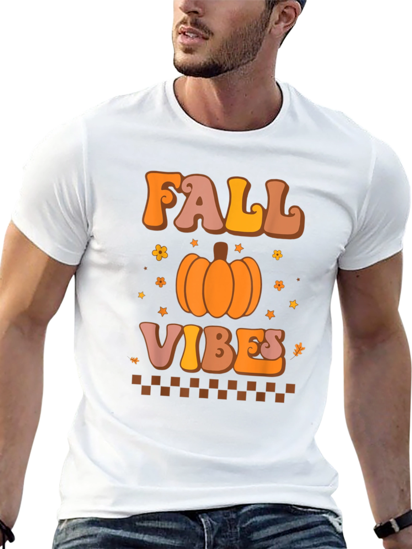 Fall Vibes Retro Graphic Tee