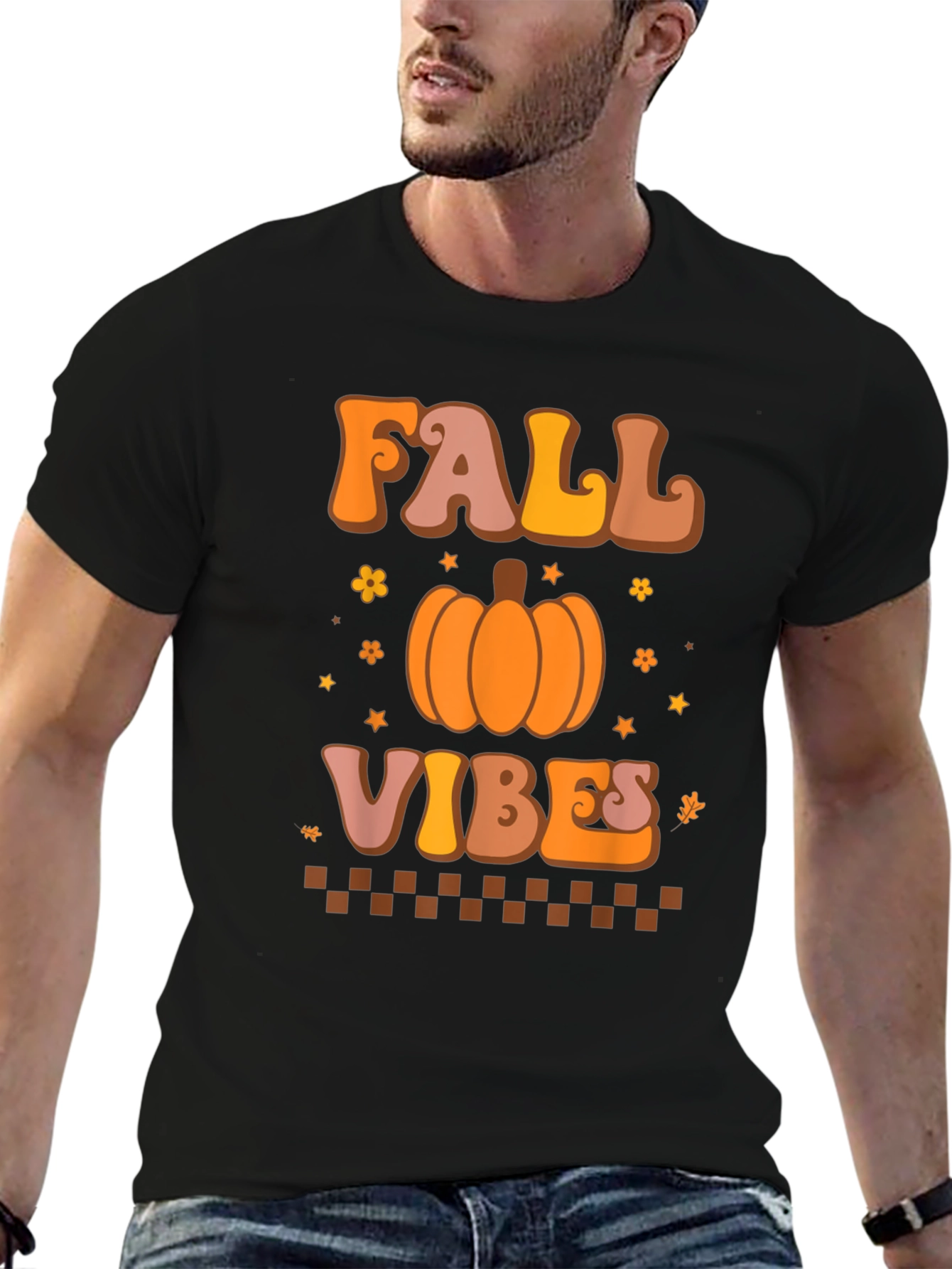 Fall Vibes Retro Graphic Tee