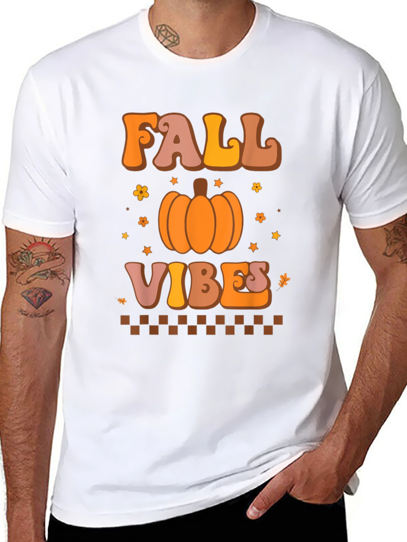 Fall Vibes Retro Graphic Tee
