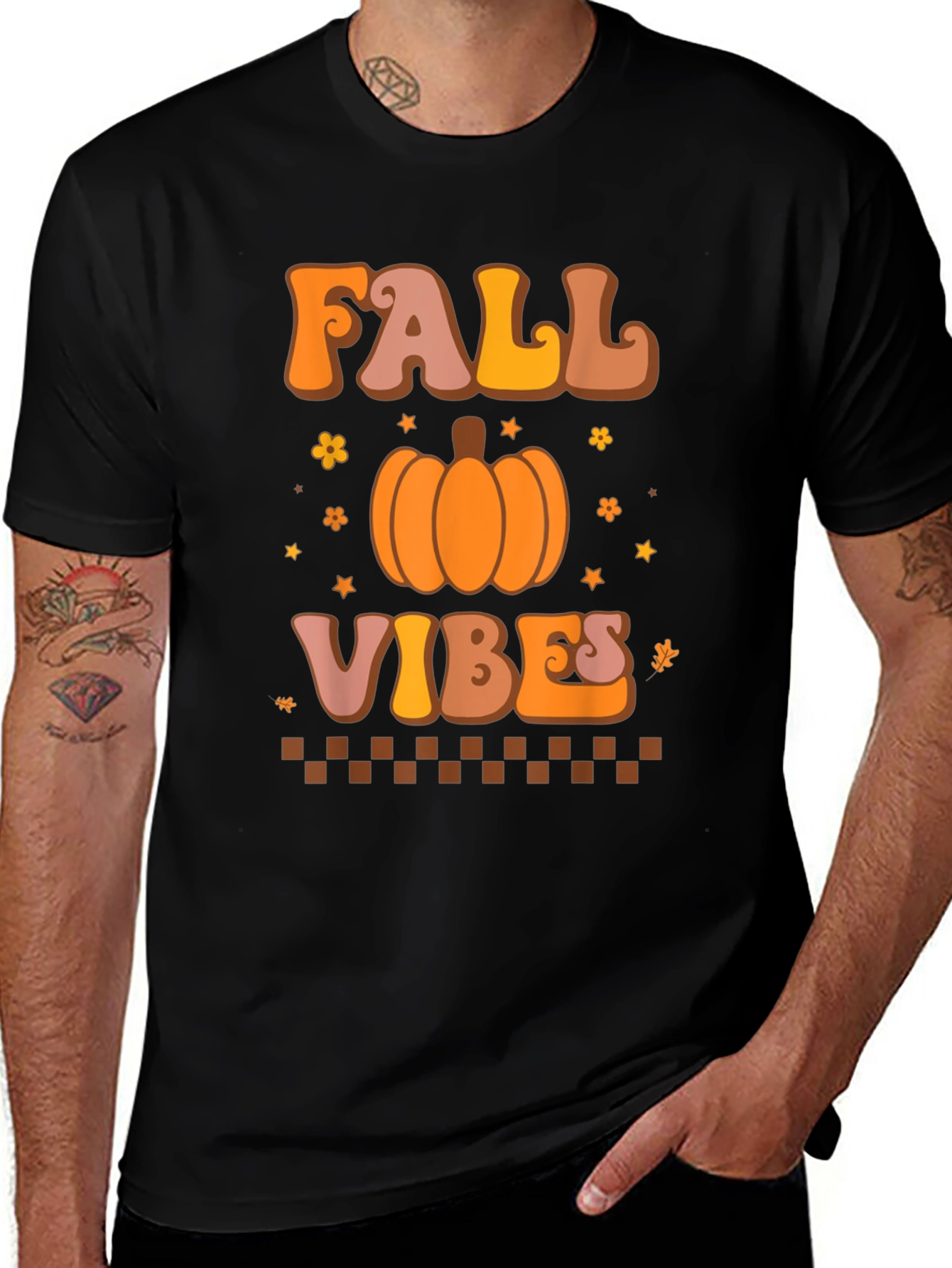 Fall Vibes Retro Graphic Tee