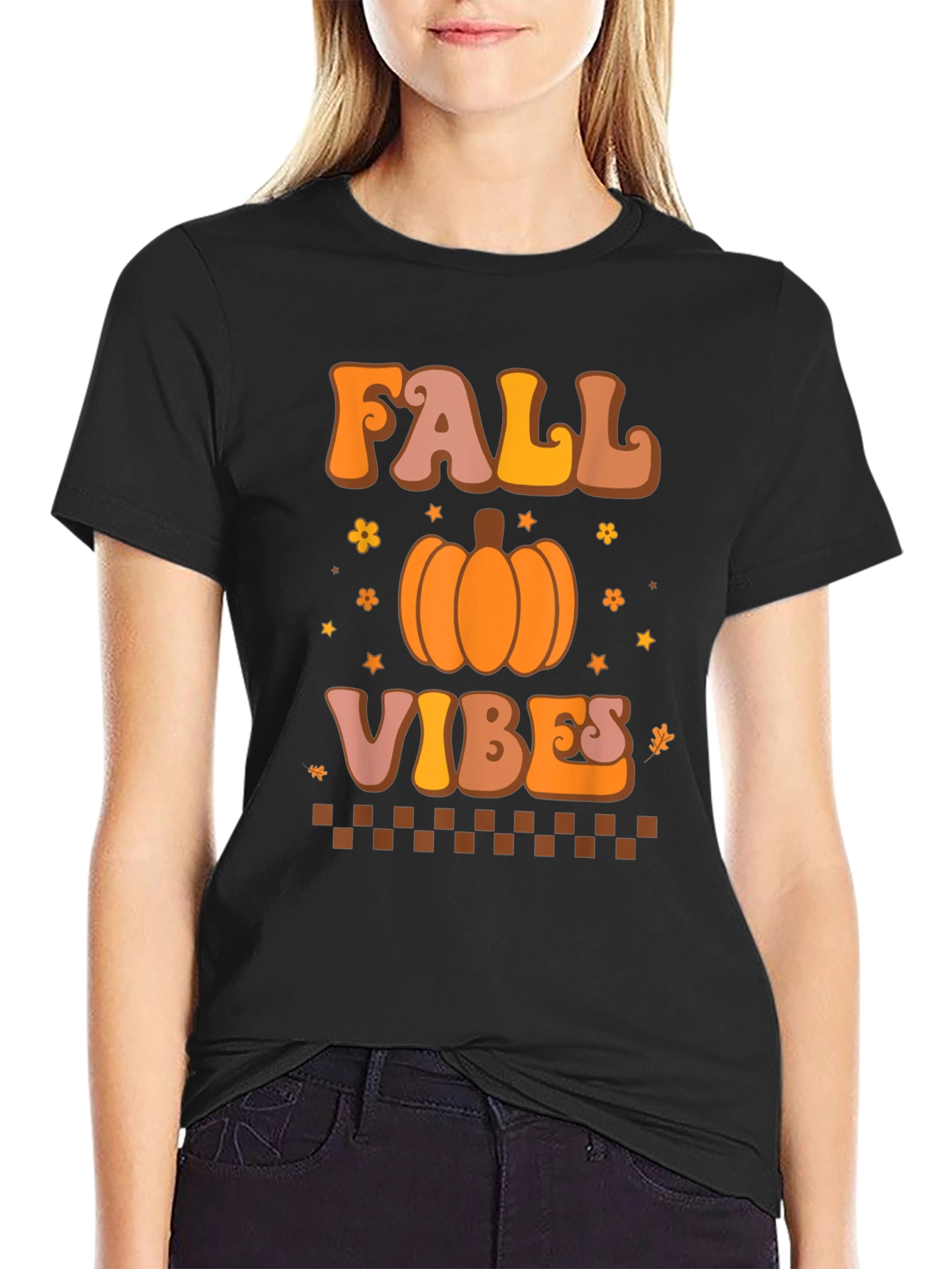 Fall Vibes Retro Graphic Tee
