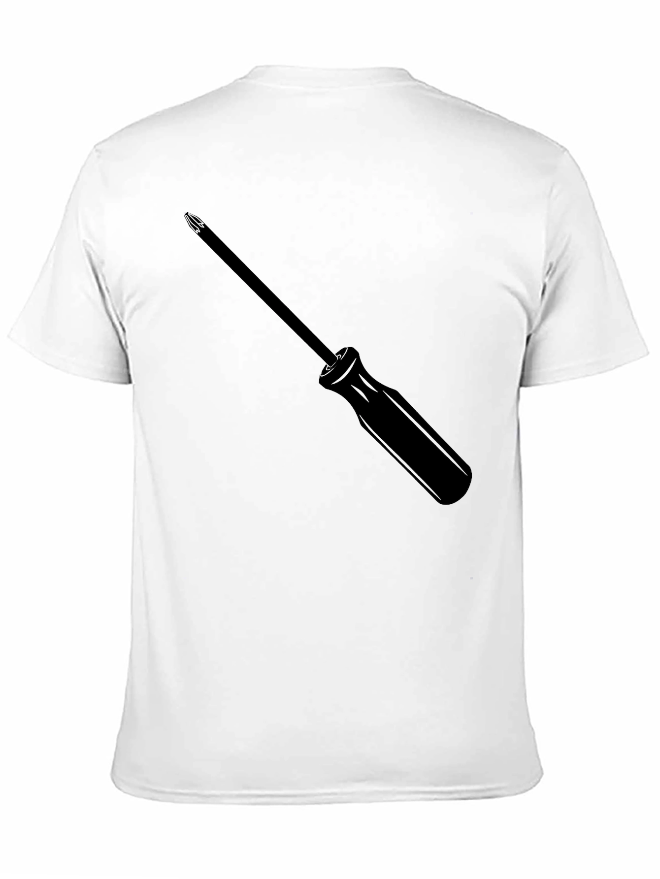 Black Screwdriver T-Shirt - Mens Graphic Tee