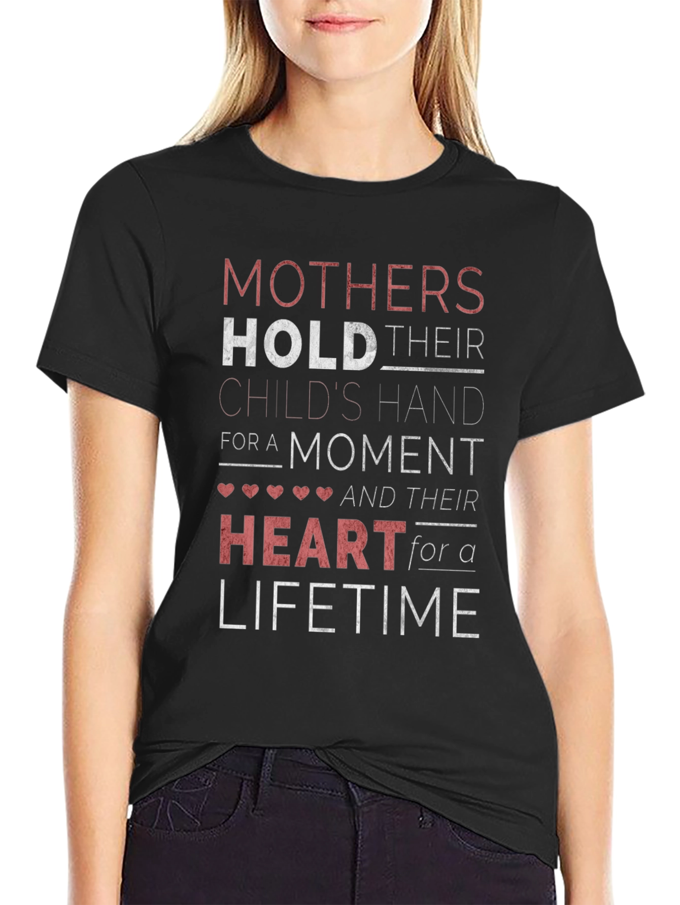 Mothers Hold Heart T-Shirt