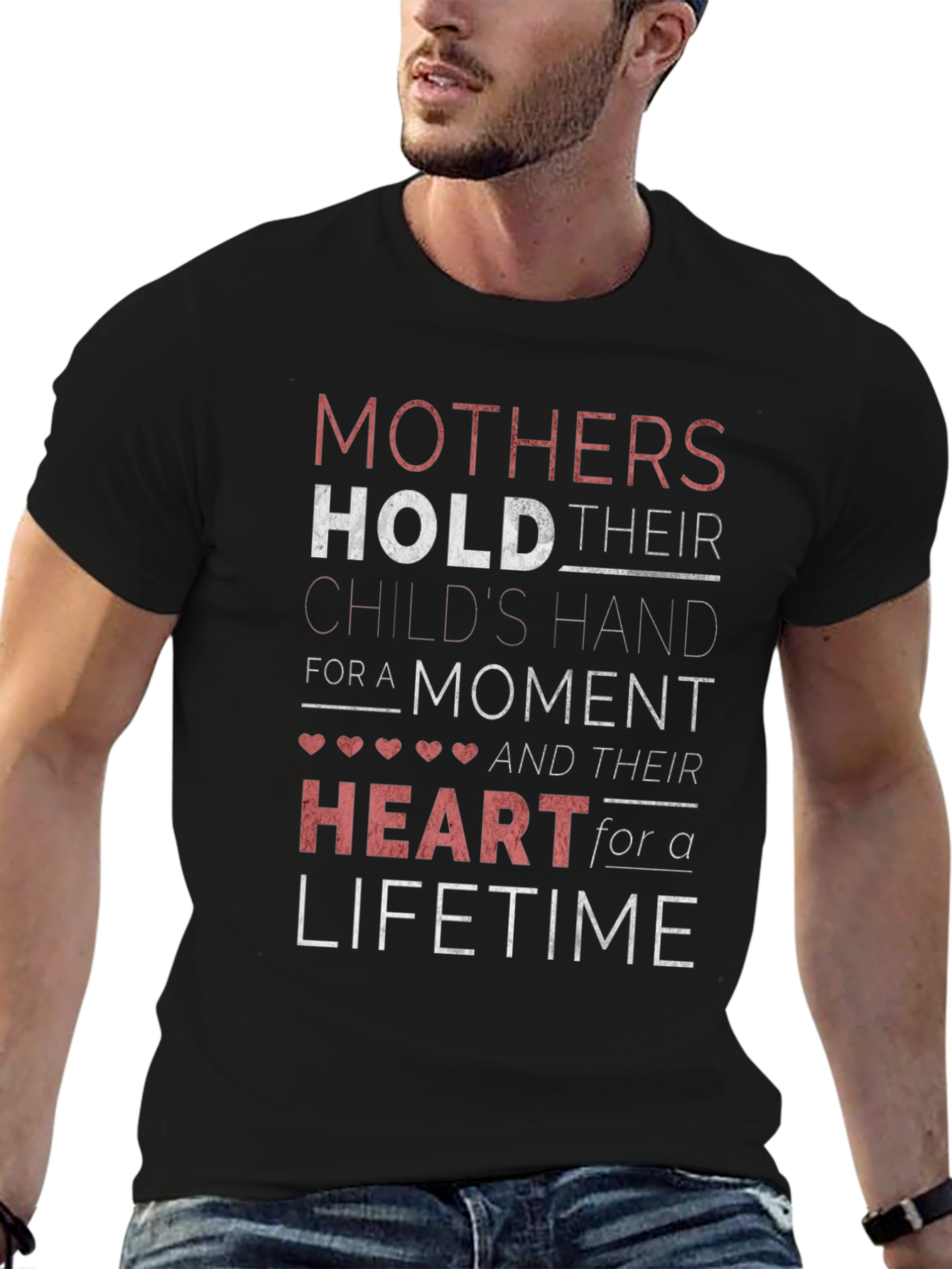 Mothers Hold Heart T-Shirt