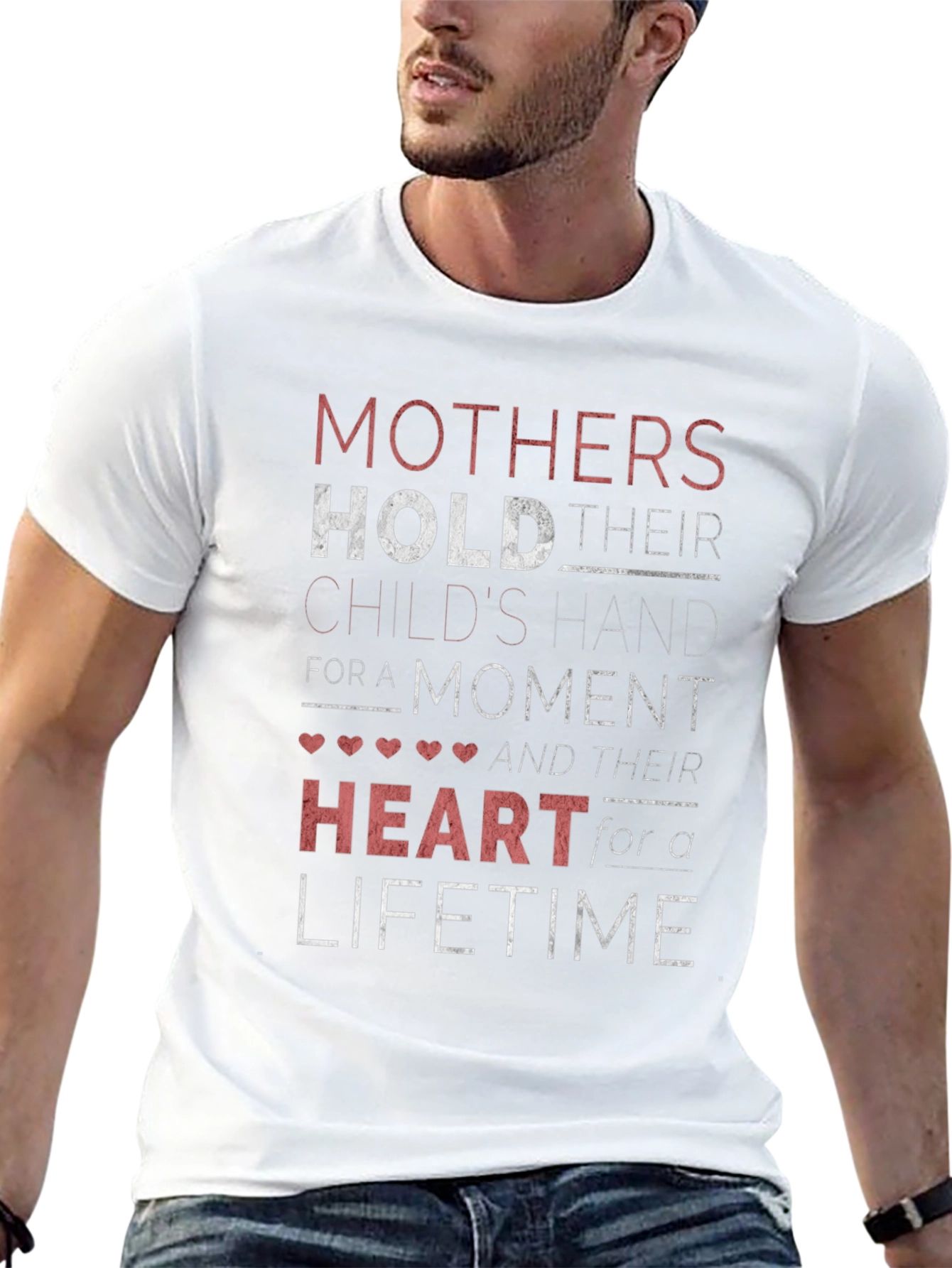 Mothers Hold Heart T-Shirt