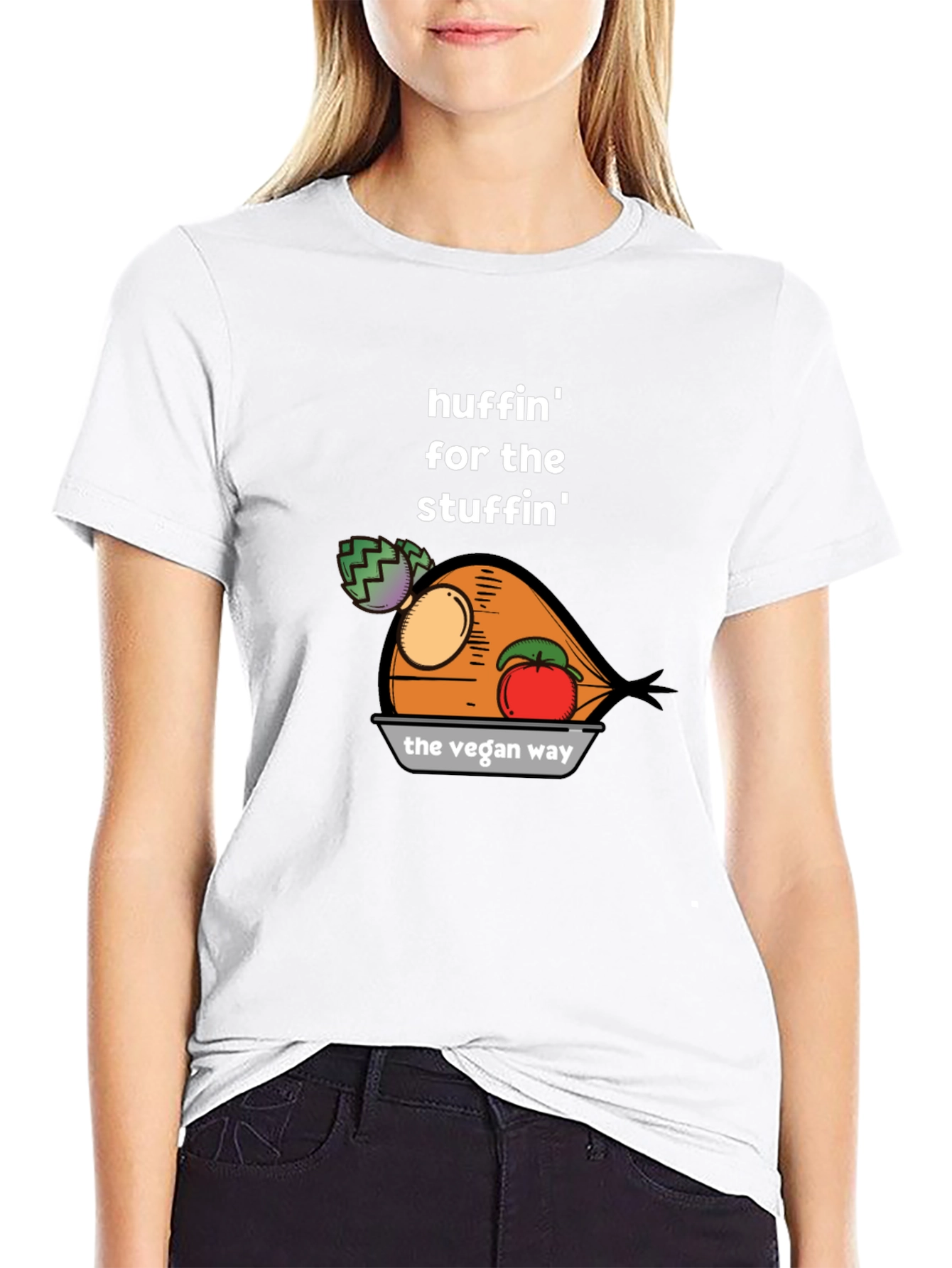 Huffin for the Stuffin Vegan T-Shirt