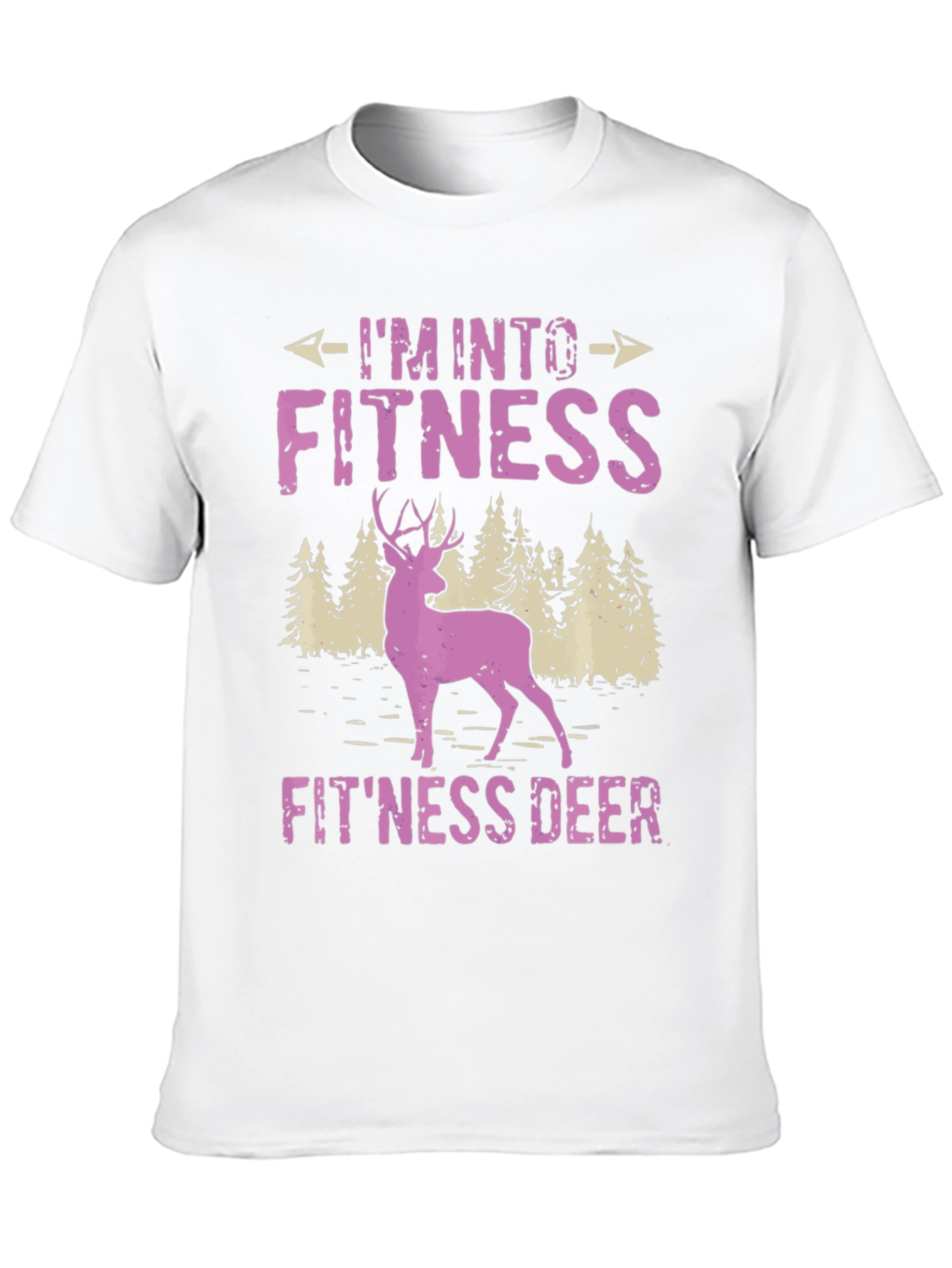 Im Into Fitness Fitness Deer T-Shirt