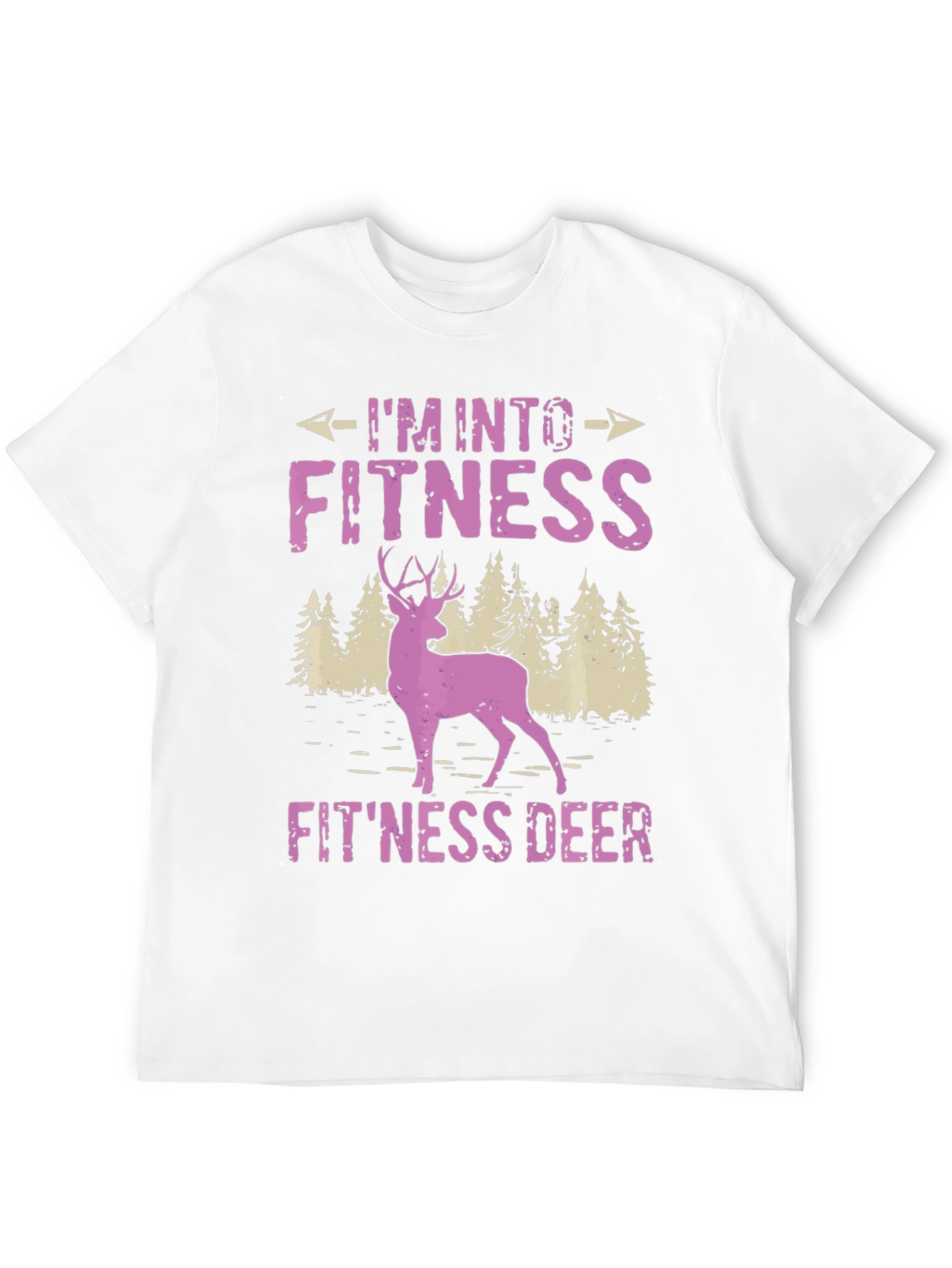 Im Into Fitness Fitness Deer T-Shirt