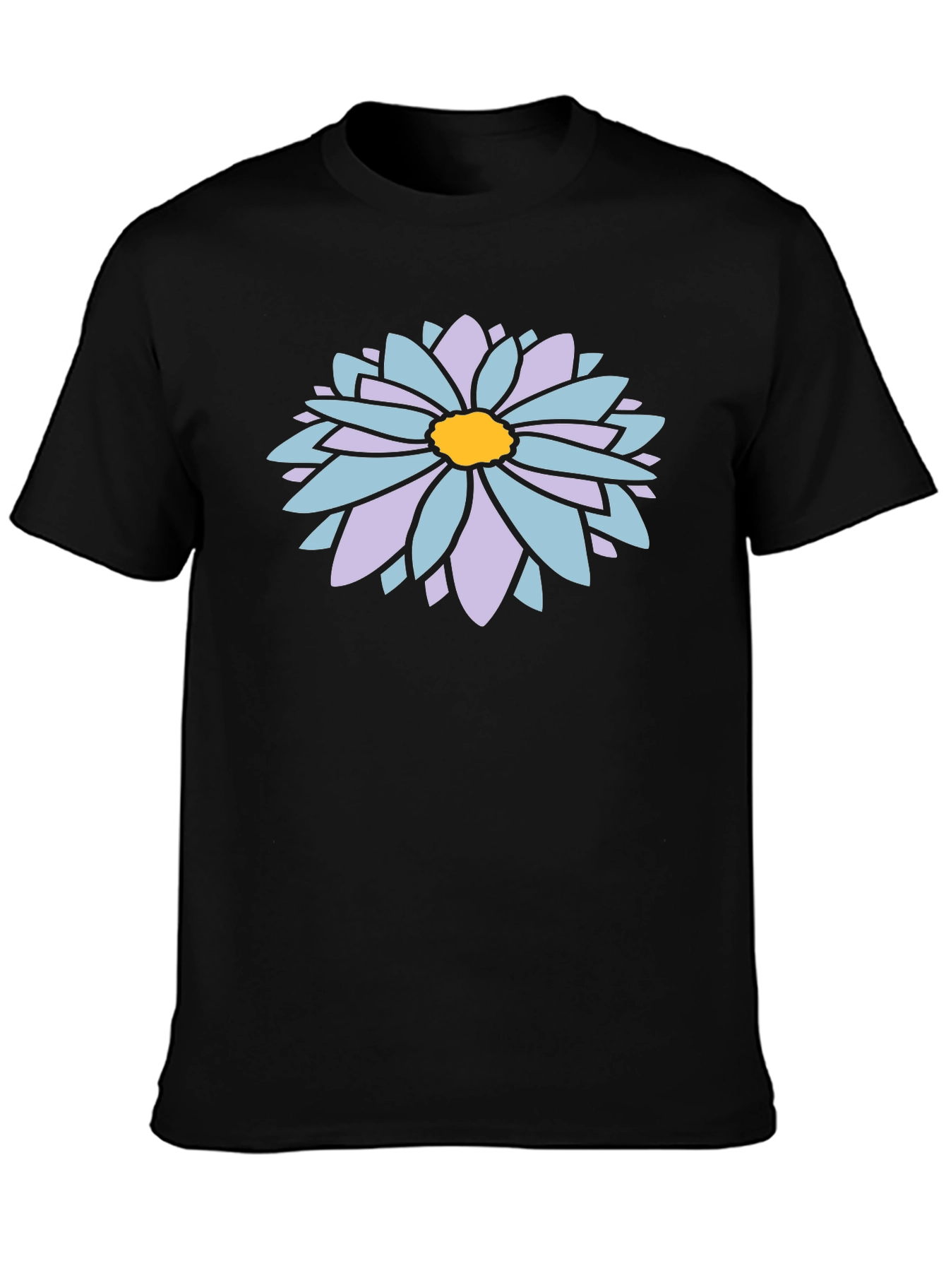 Floral Graphic Print T-Shirt - Casual Comfort