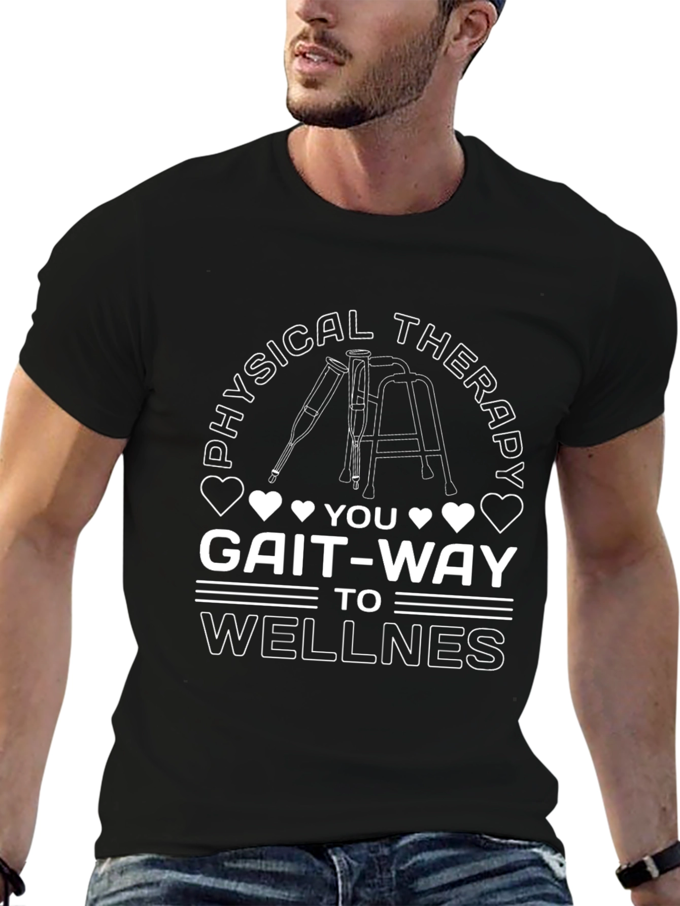 Physical Therapy Gait-Way To Wellness T-Shirt