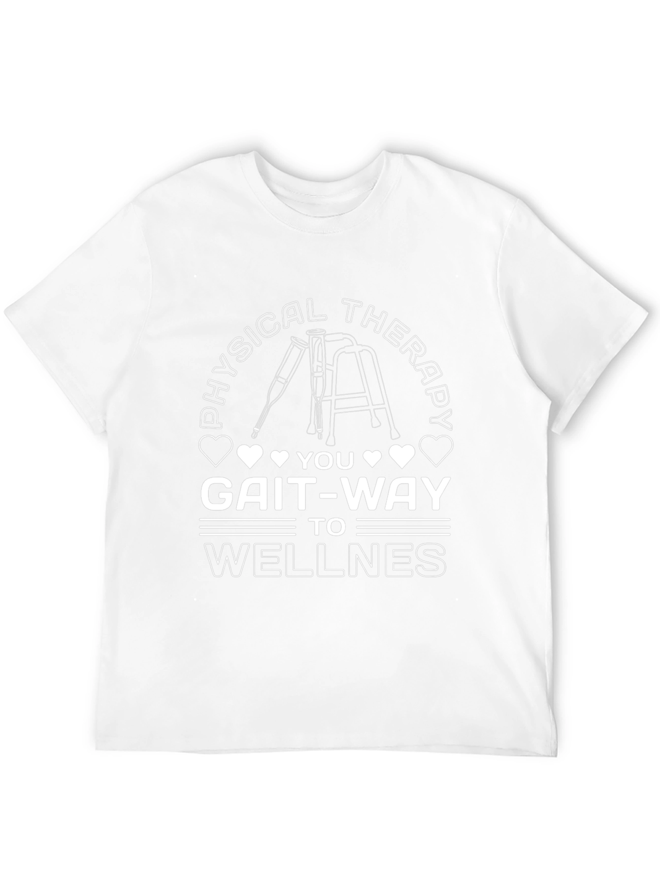 Physical Therapy Gait-Way To Wellness T-Shirt