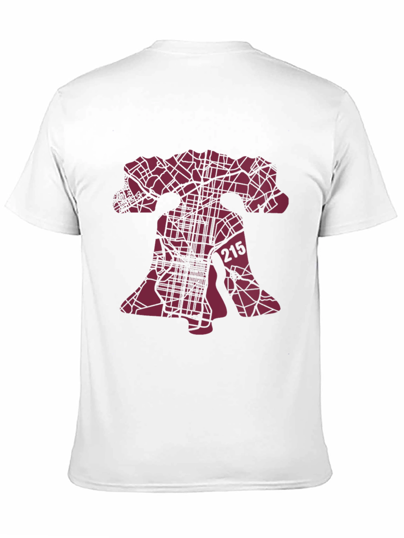 Philadelphia Liberty Bell T-Shirt - 215 Area Code Tee